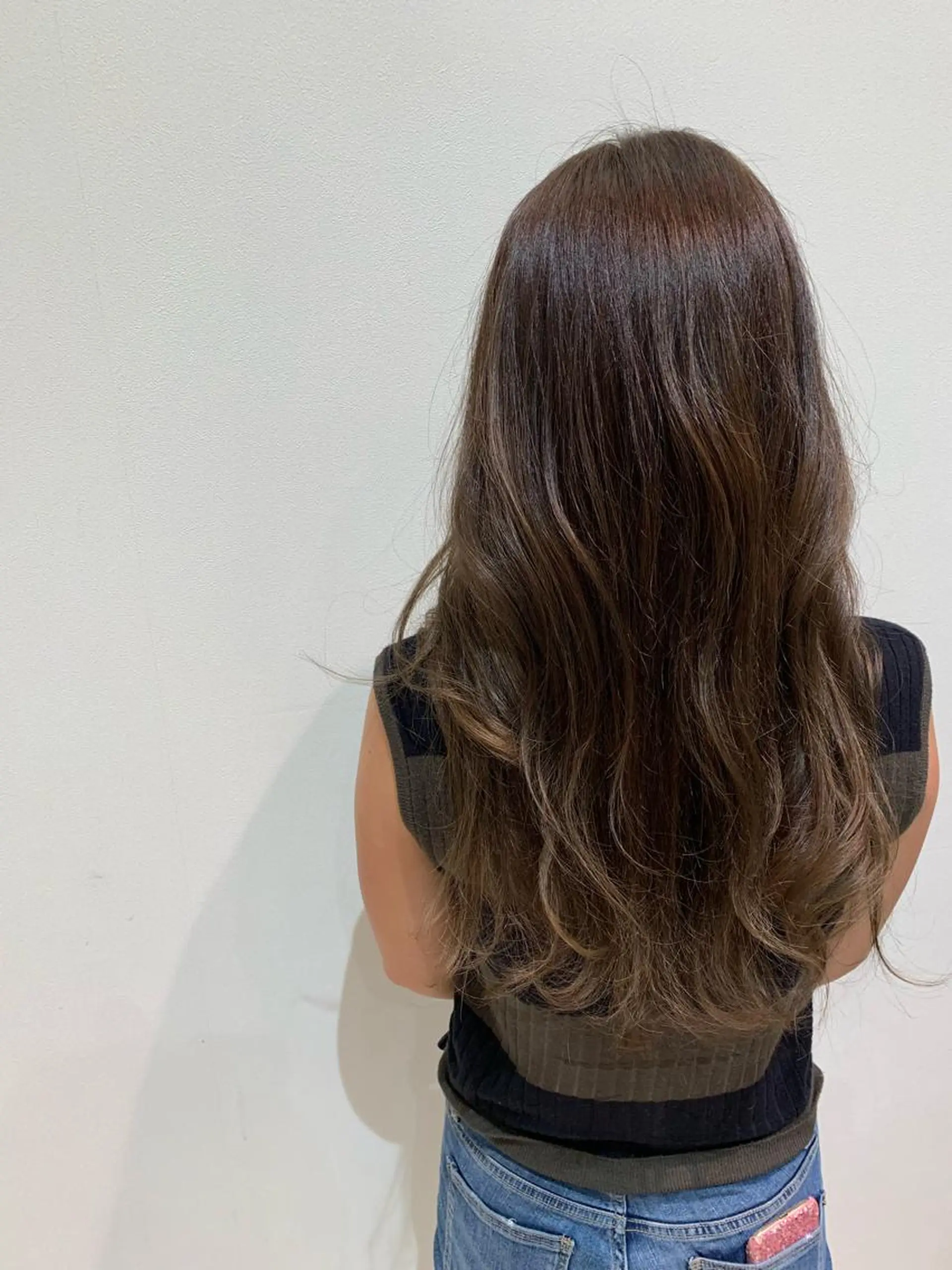 ロング カラー カット ヘアカラー トリートメント ナチュラルヘア/ 似合わせ/三宅 昌太のヘアスタイル