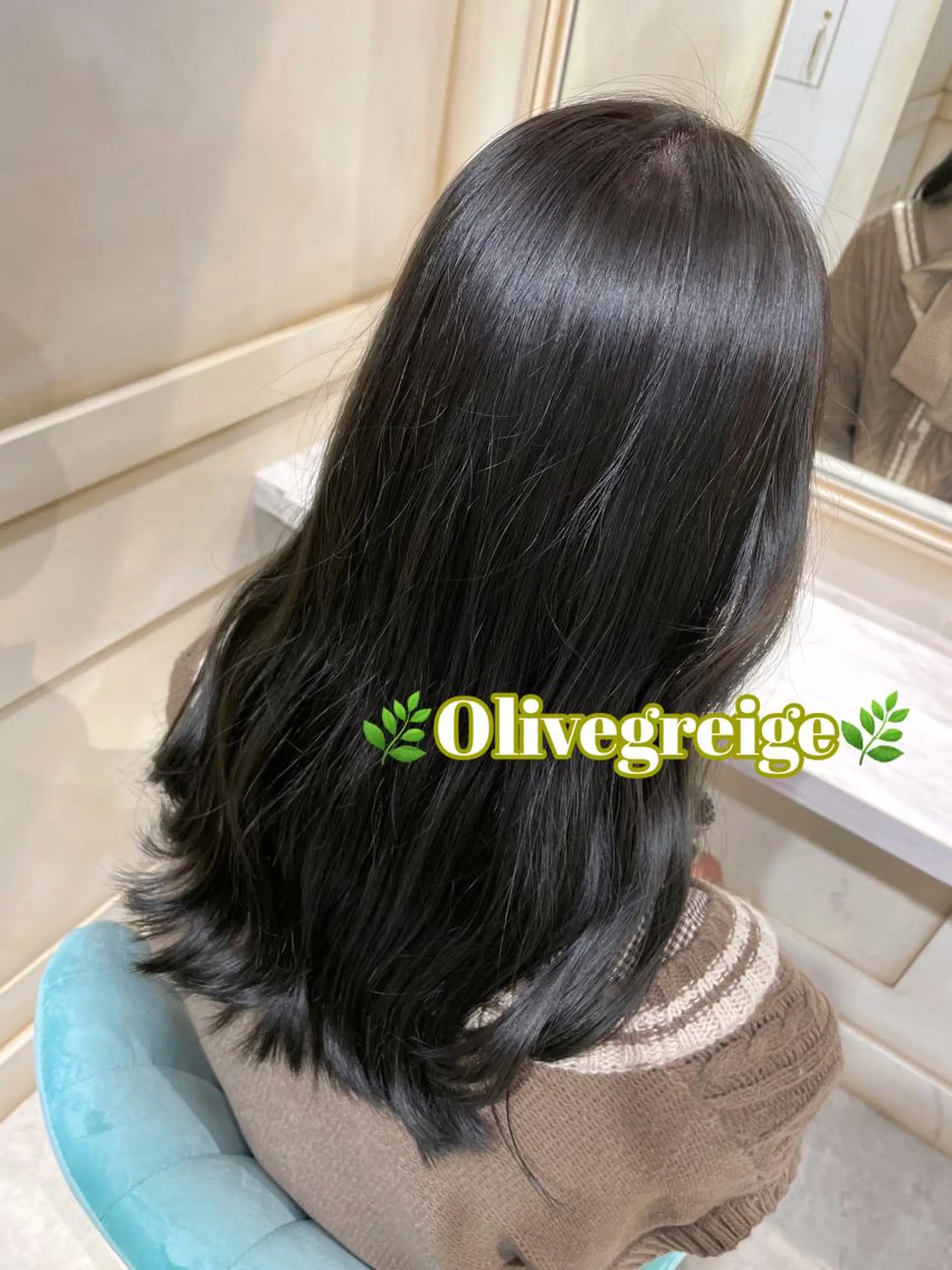 ロング カラー 黒髪 卒業式のヘアスタイル 🌷ピンク/韓国風 暖色カラー ゆい🌷のヘアスタイル