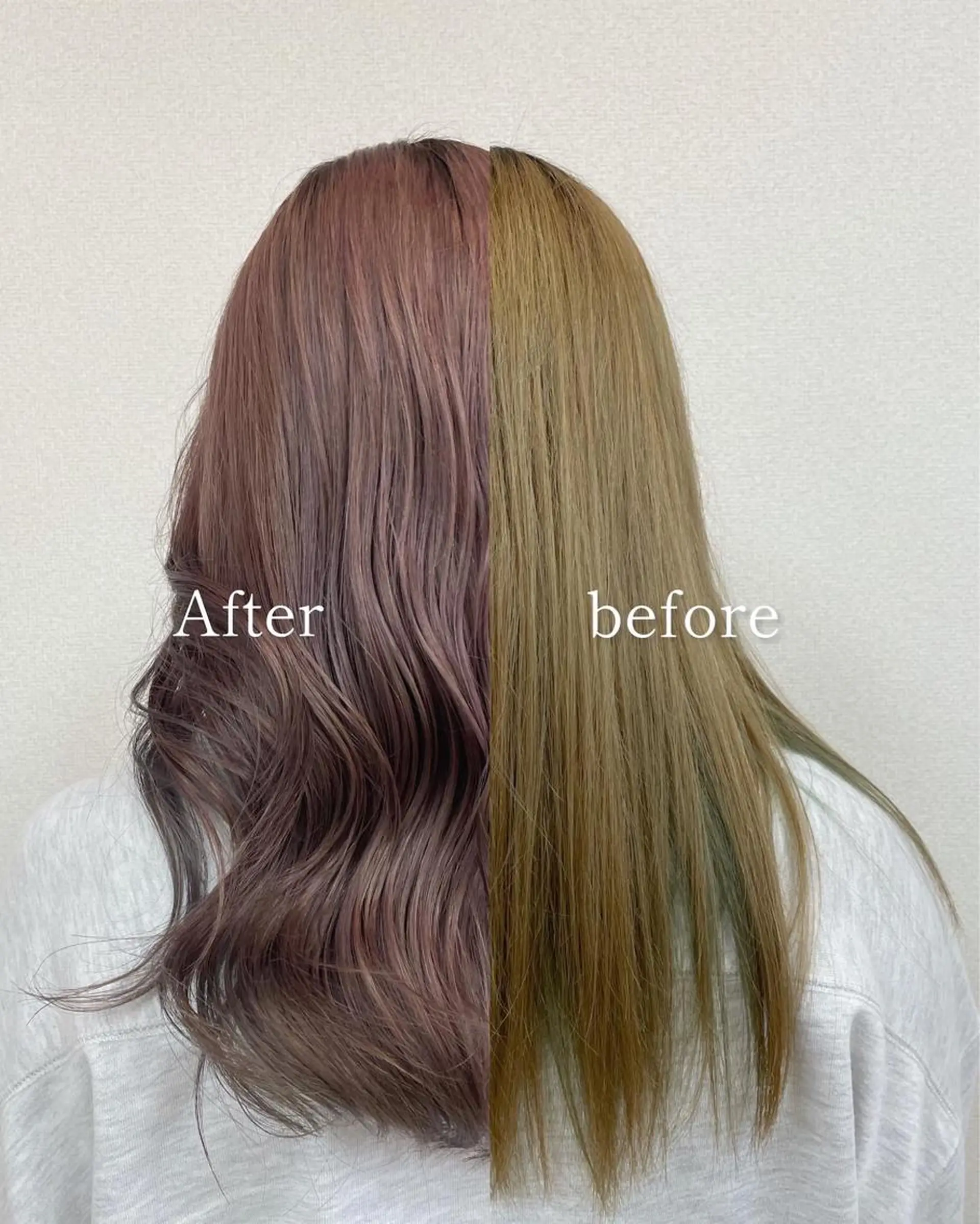 ロング カラー もりたみかこ 美容師お休み中のヘアスタイル