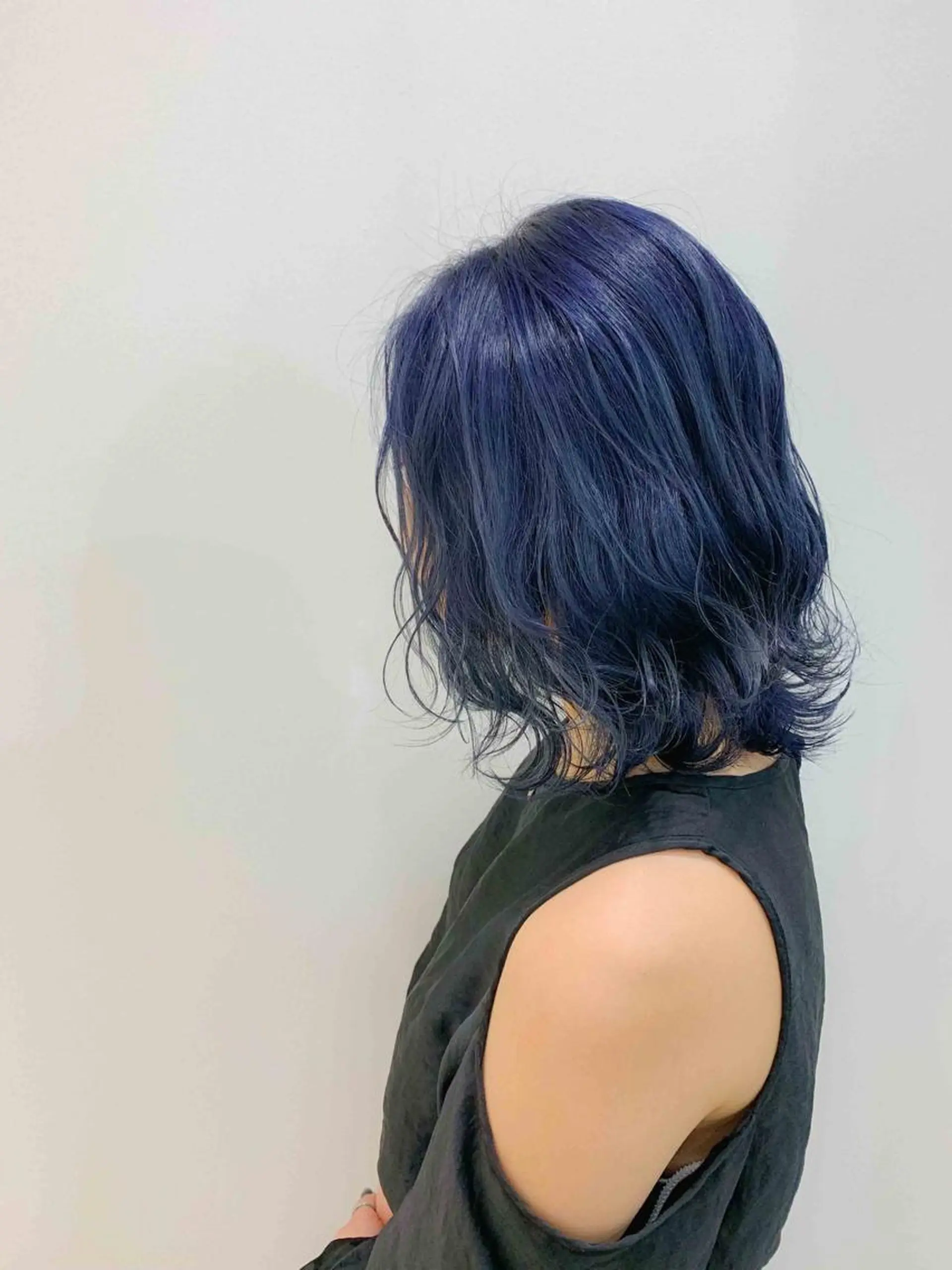 セミロング カラー 縮毛矯正/髪質改善 /韓国風　山川春輝のヘアスタイル