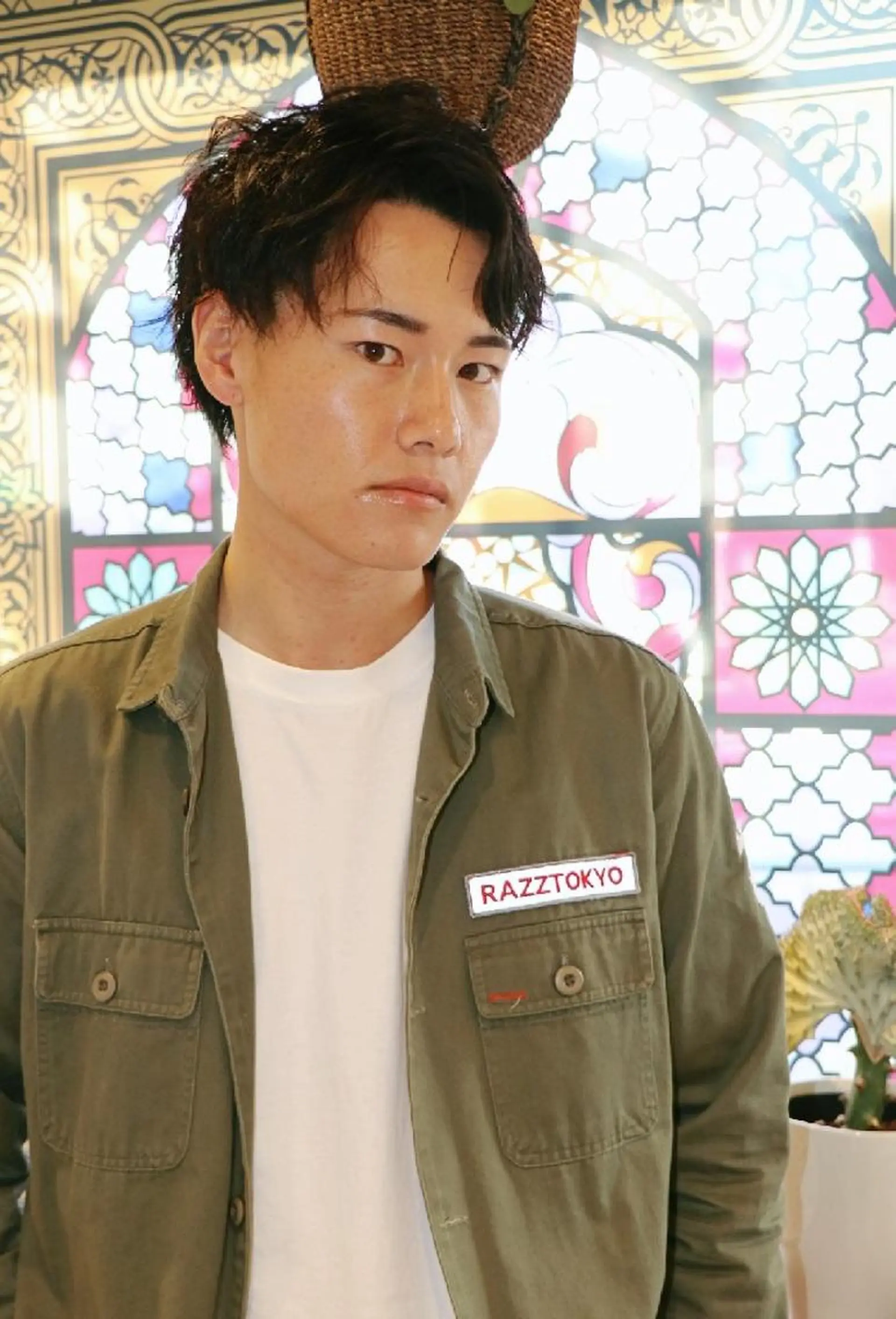 ショート パーマ メンズ 徳永 博志のヘアスタイル