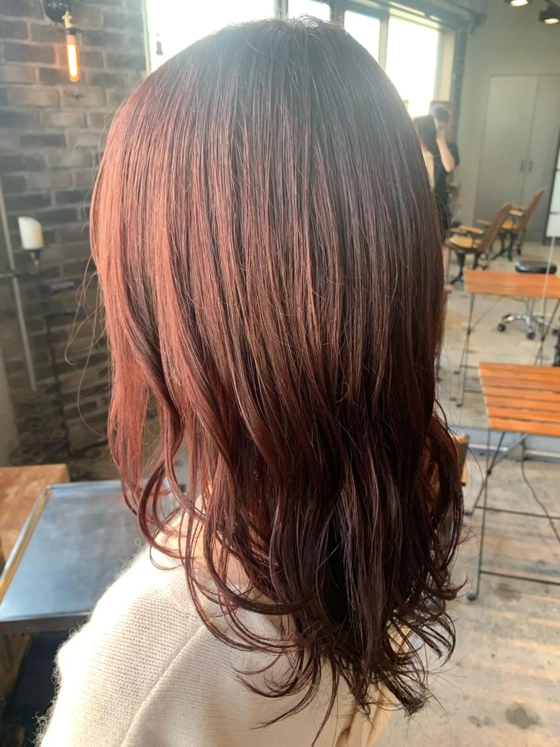 ミディアム カラー ヘアアレンジ ヘアカラー トリートメント 似合わせ×美髪改善✨ Yutoのヘアスタイル