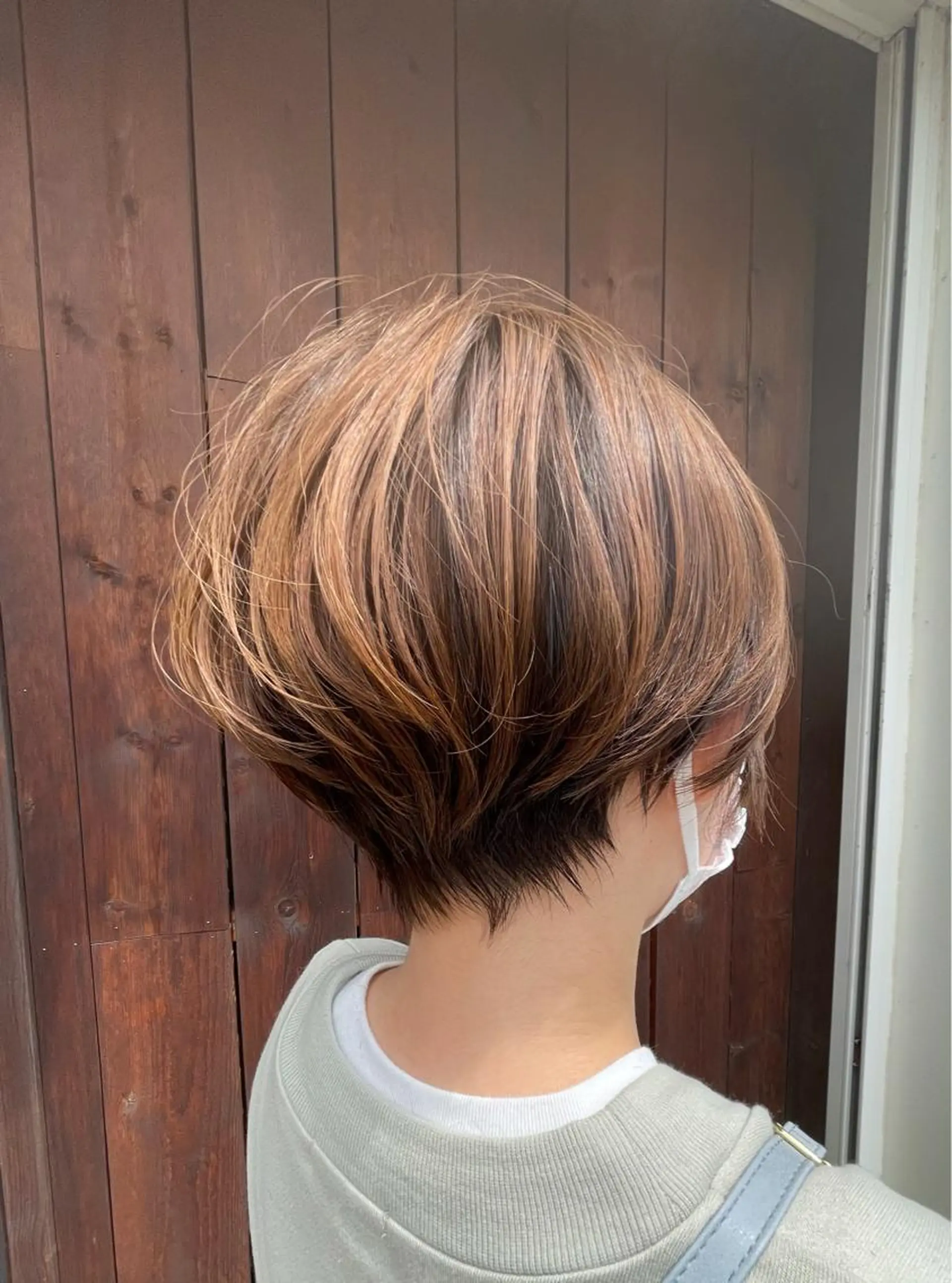 ショート ショートヘア ヘアカラー 血分 優人のヘアスタイル