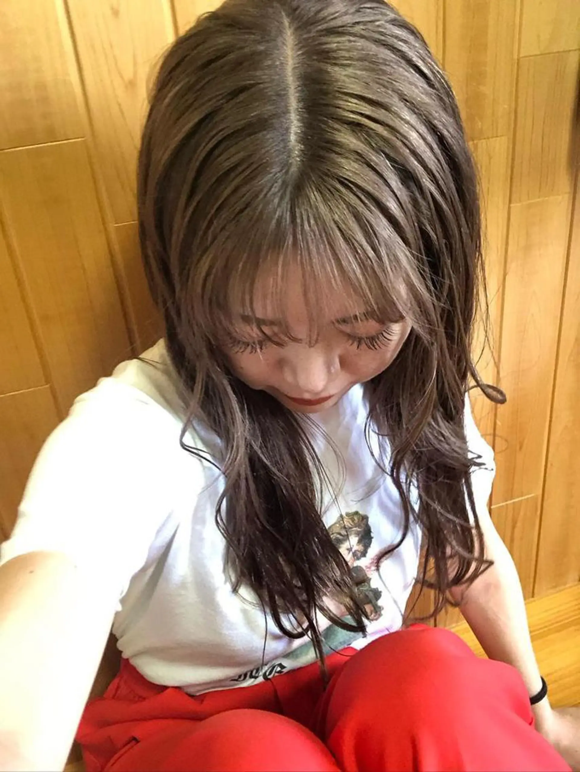 ミディアム カラー パーマ ヘアアレンジ ネイル マツエク・マツパ アイブロウ 広島/ボブ/レイヤー 🌿‬wakabaのヘアスタイル