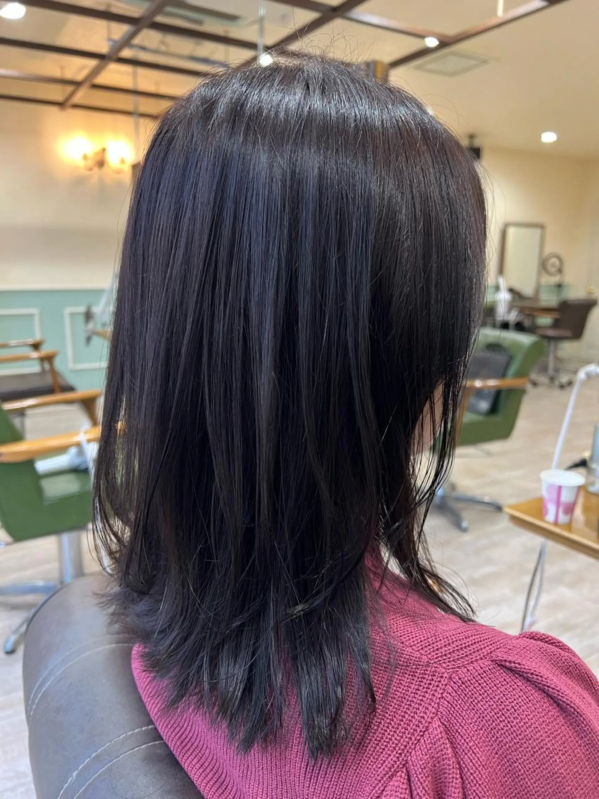 ミディアム カラー 髪質改善 新越谷noble店長 松本拓也▶◀*.のヘアスタイル