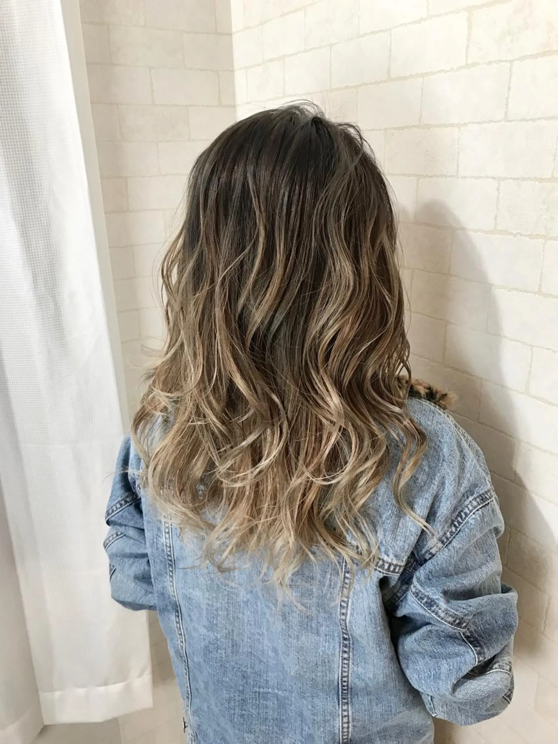 ロング カラー 神野 雅樹のヘアスタイル