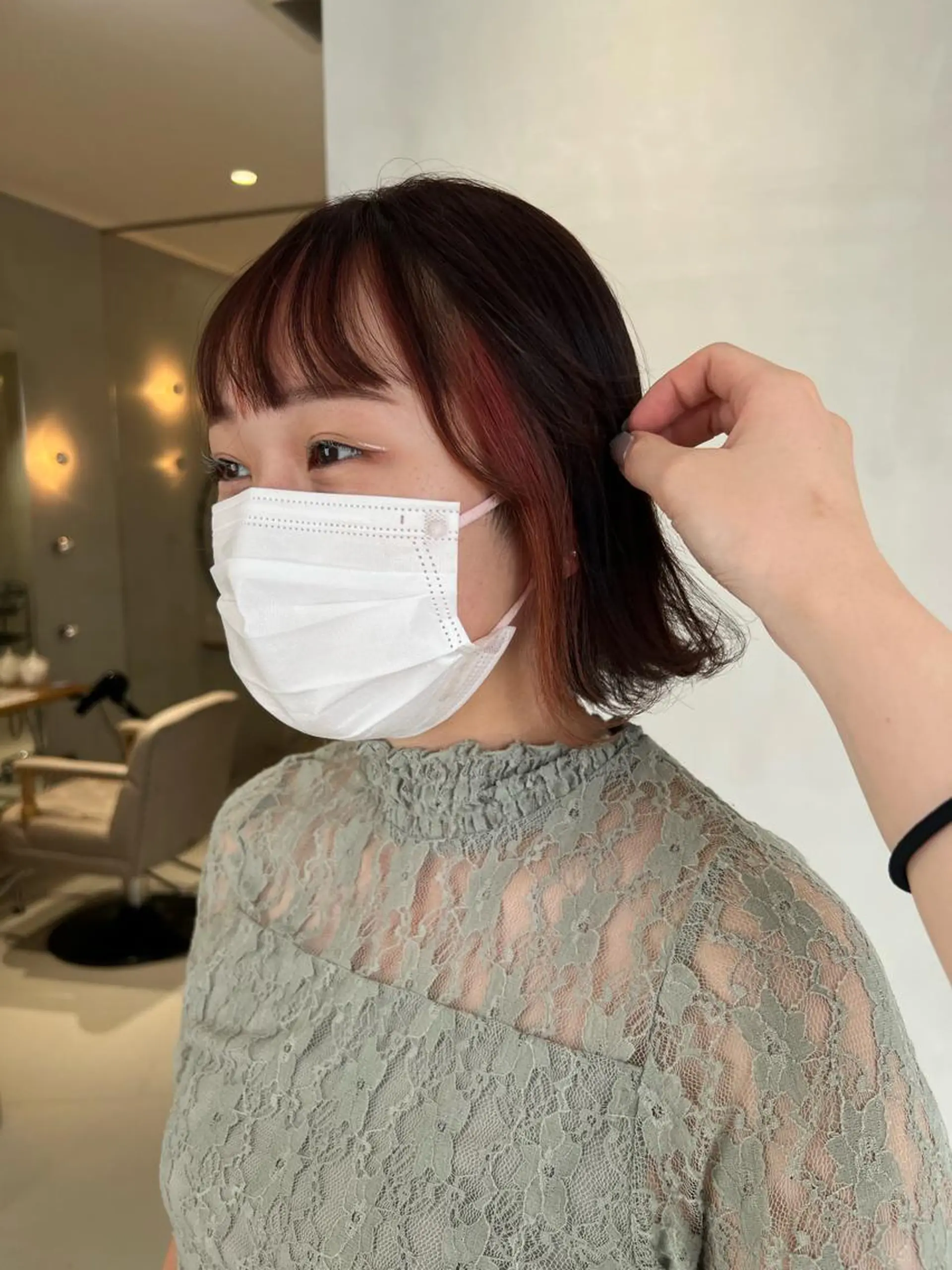 セミロング カラー 🦄Rena 🦄のヘアスタイル