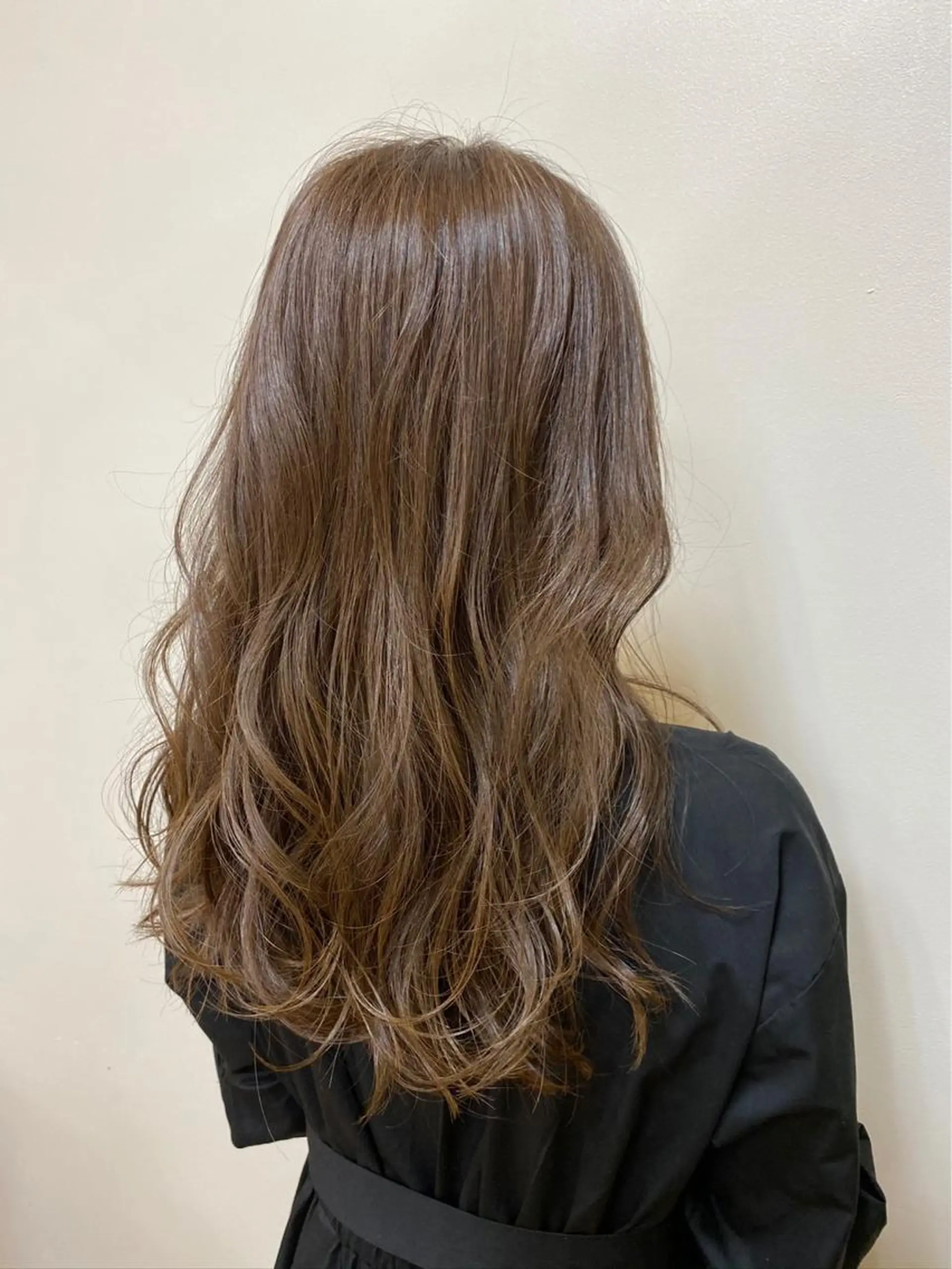 セミロング 韓国ヘア 🤍中西麻友🤍のヘアスタイル