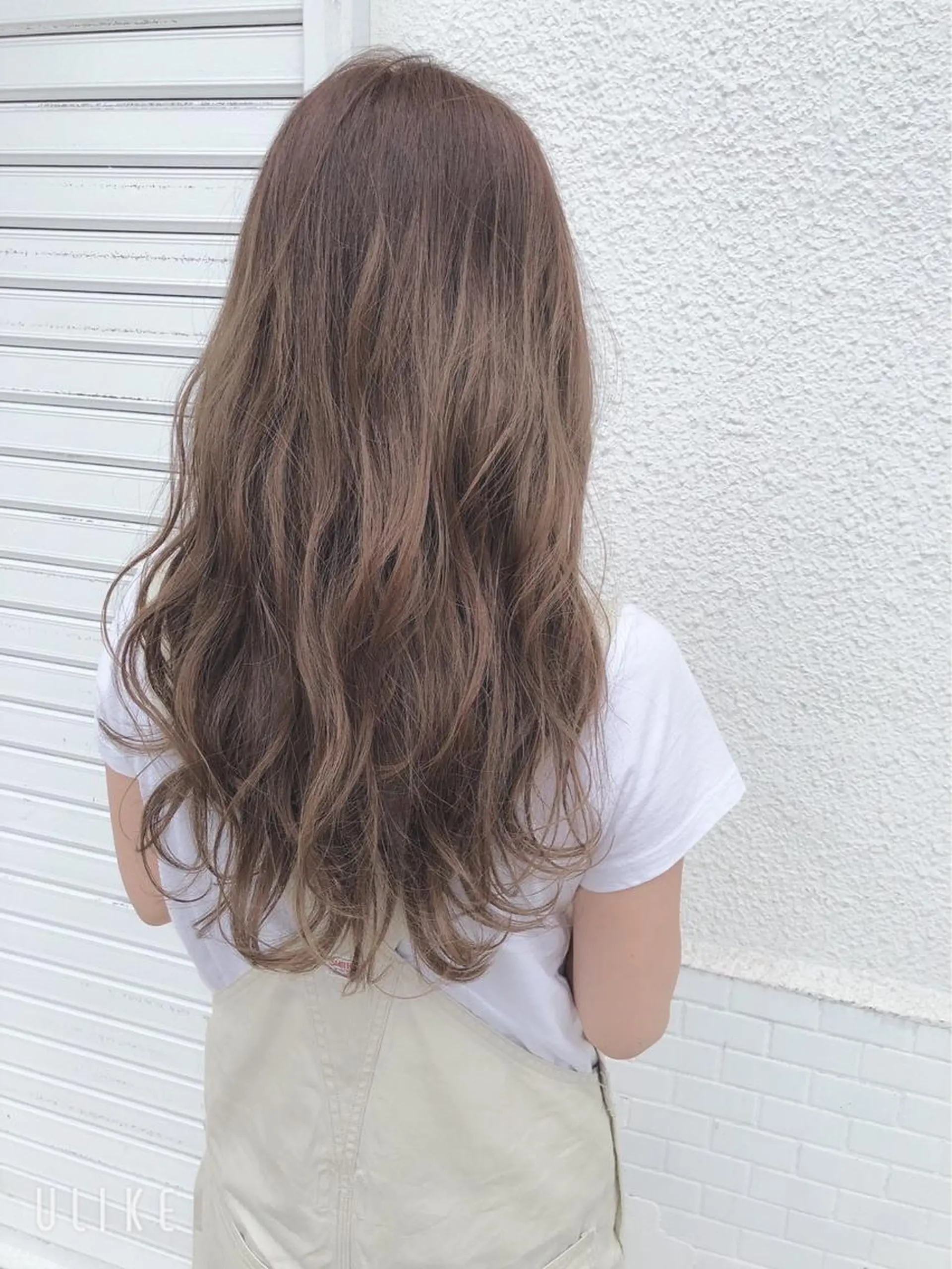 ロング カラー 髪質改善×潤艶カラー ⭐️岡田崇彰のヘアスタイル