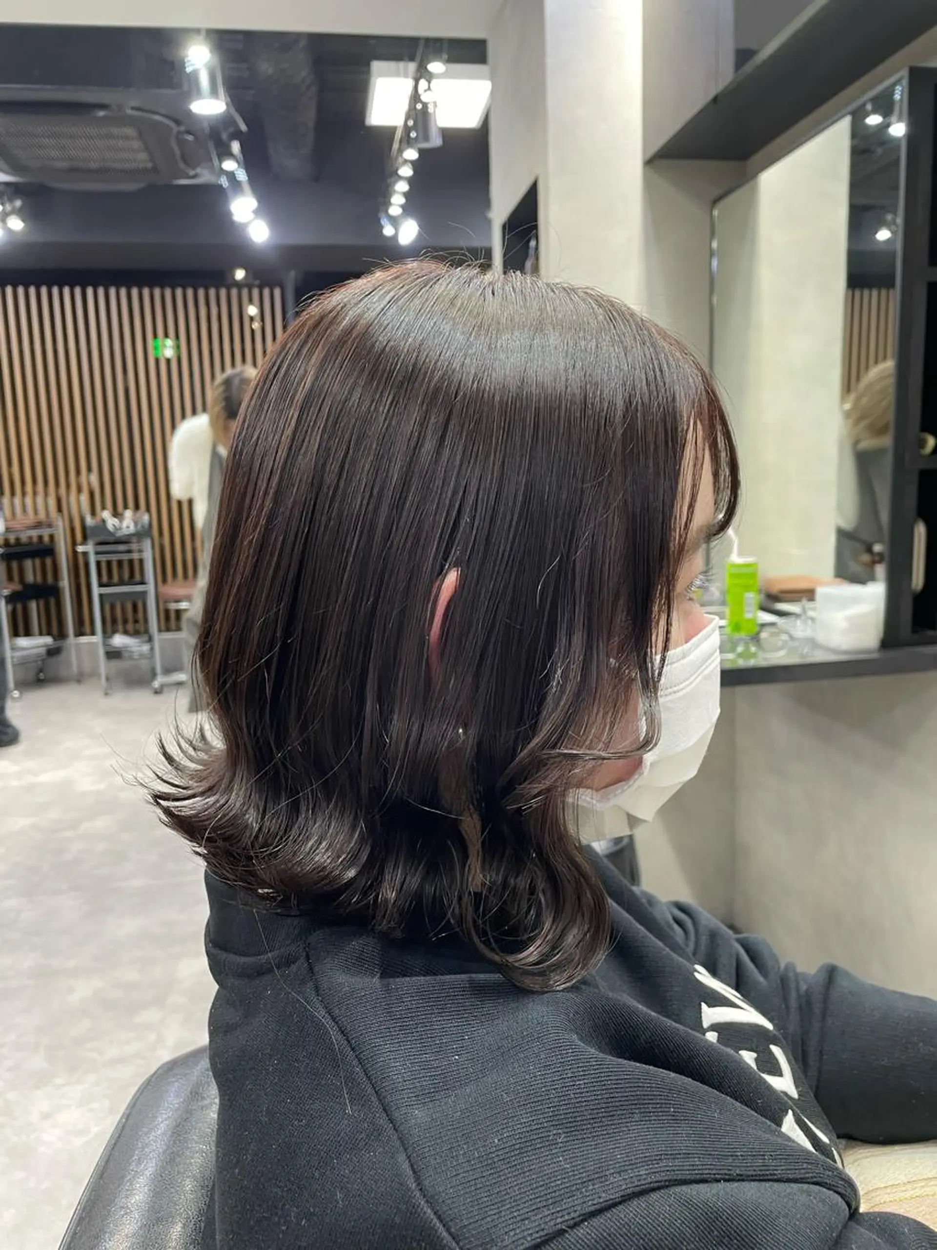 ショート ボブ 外ハネヘア ヘアカラー 👑最高級エクステ 👑新宿/タイセイのヘアスタイル