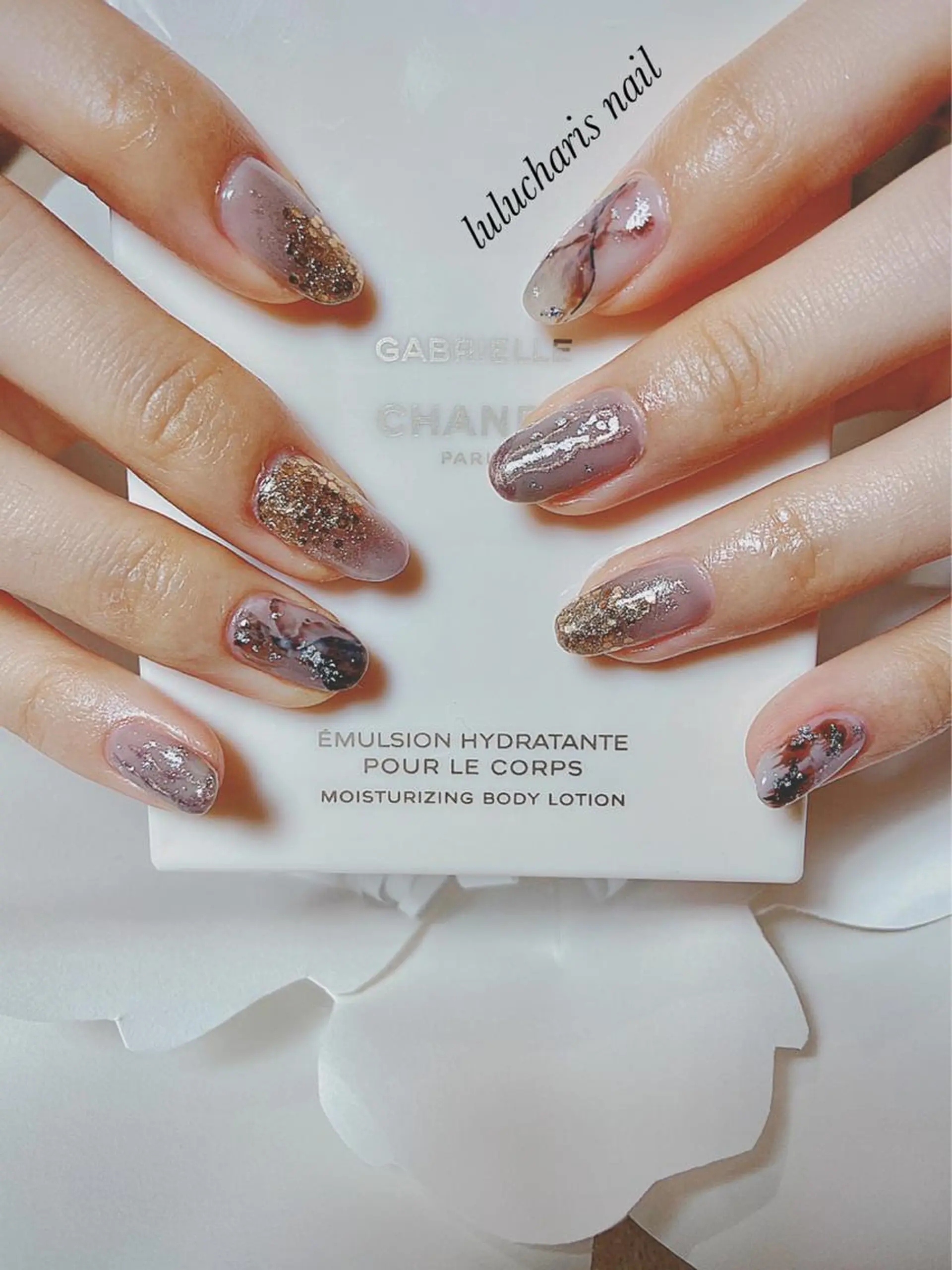 ネイル 持ち込み ハンドネイル Lulu charisu所属・lulucharis nailのネイルデザイン