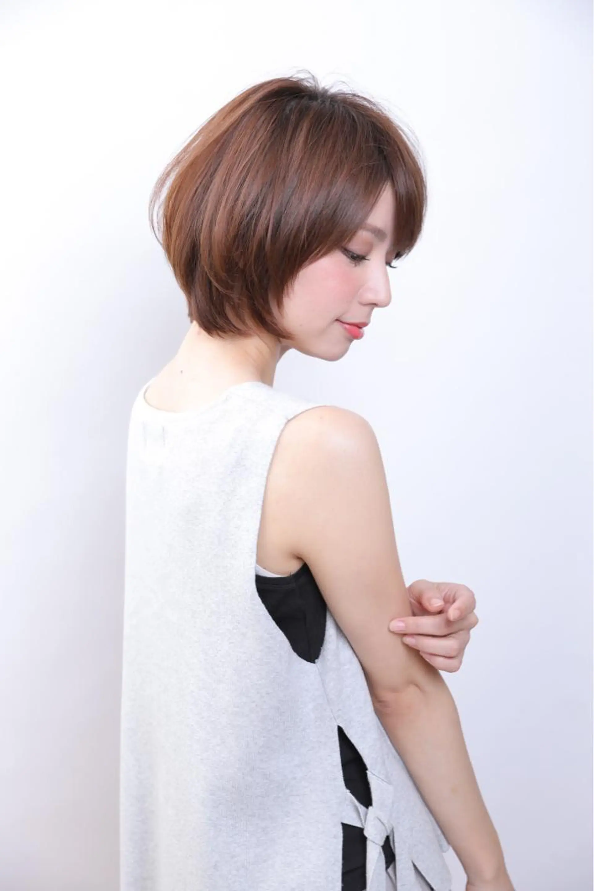 ショート 川畑 陽奈のヘアスタイル