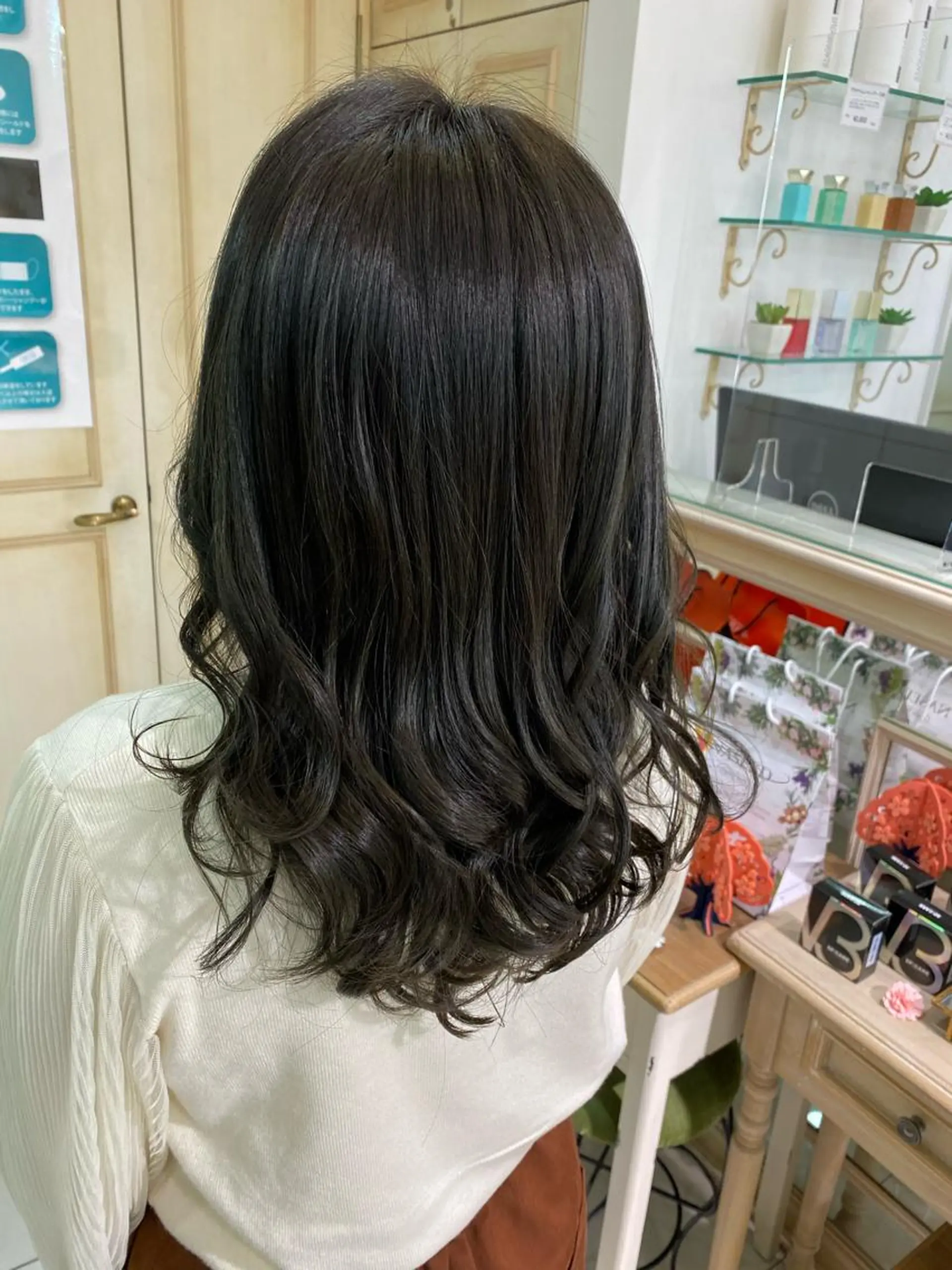 ロング カラー ヘアアレンジ 透明感カラー 古山 結季🌙🖤のヘアスタイル