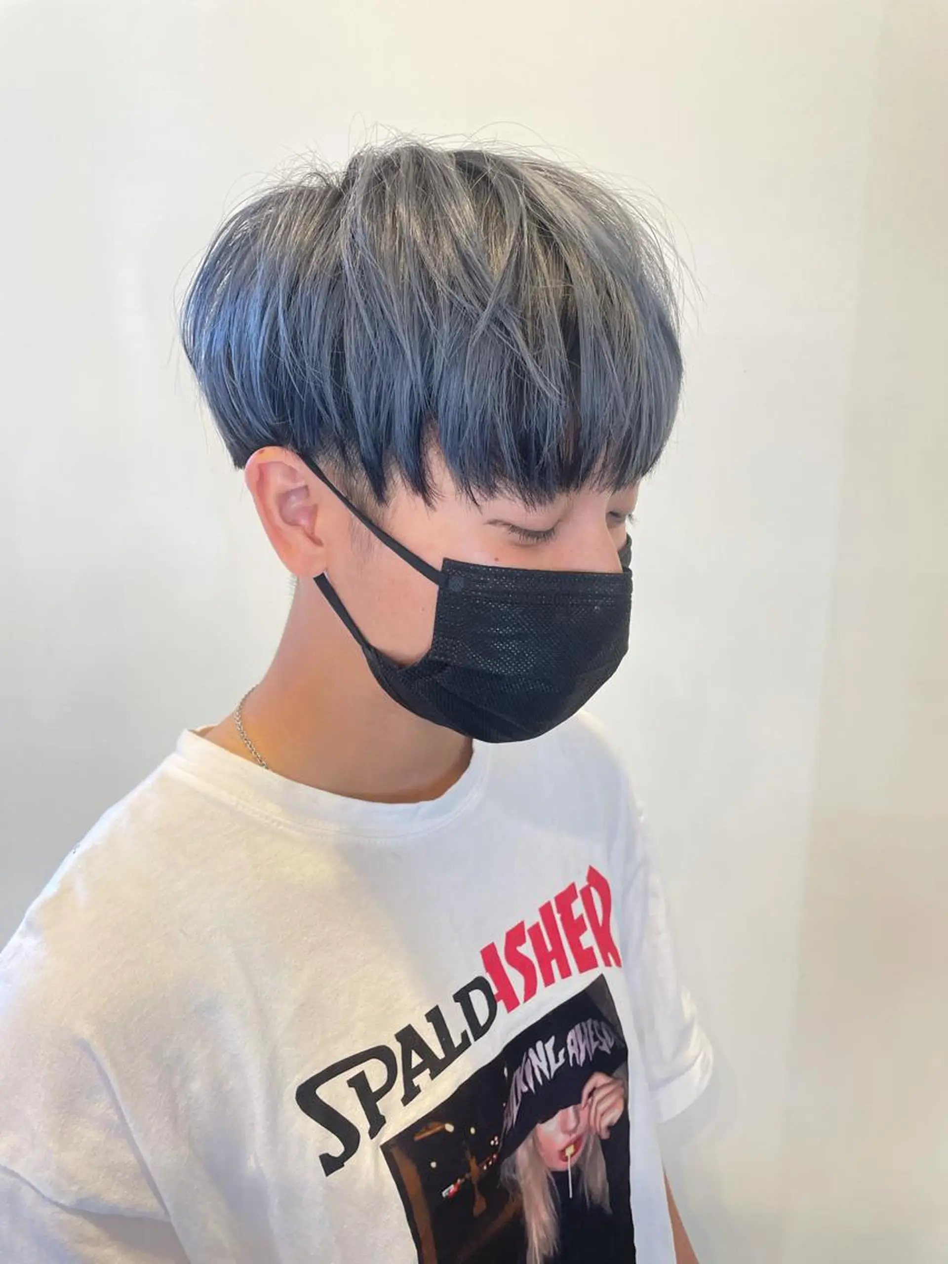 ショート アッシュ ラーム 乃木店のヘアスタイル