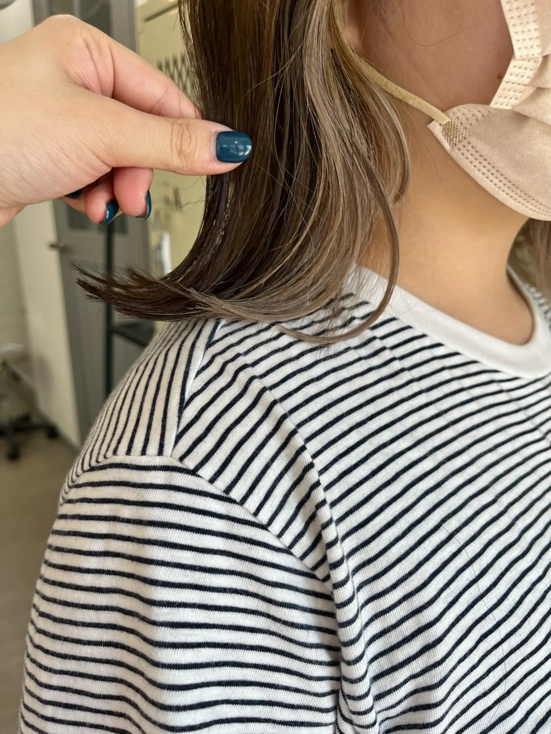 ミディアム カラー カット ヘアカラー トリートメント 🌼sunc HINAMI🌼のヘアスタイル