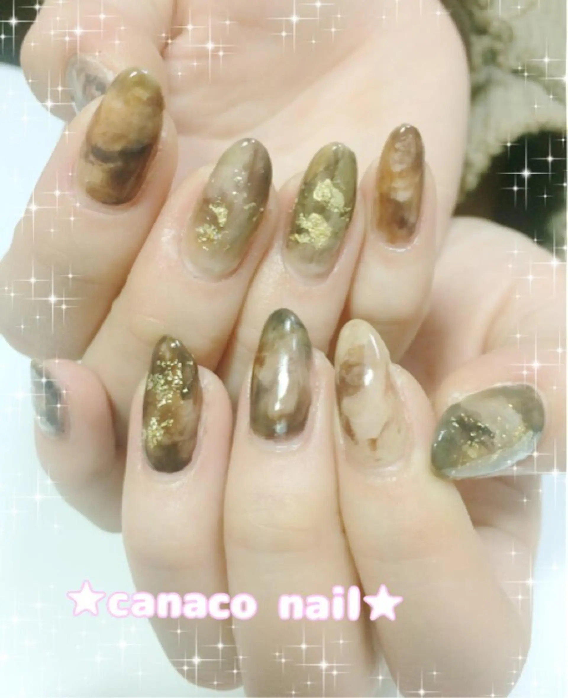 ネイル アートネイル ジェルネイル パラジェル ストーンネイル ハンドネイル ハンドケア Felice所属・ベテランネイル cnc  nailのネイルデザイン