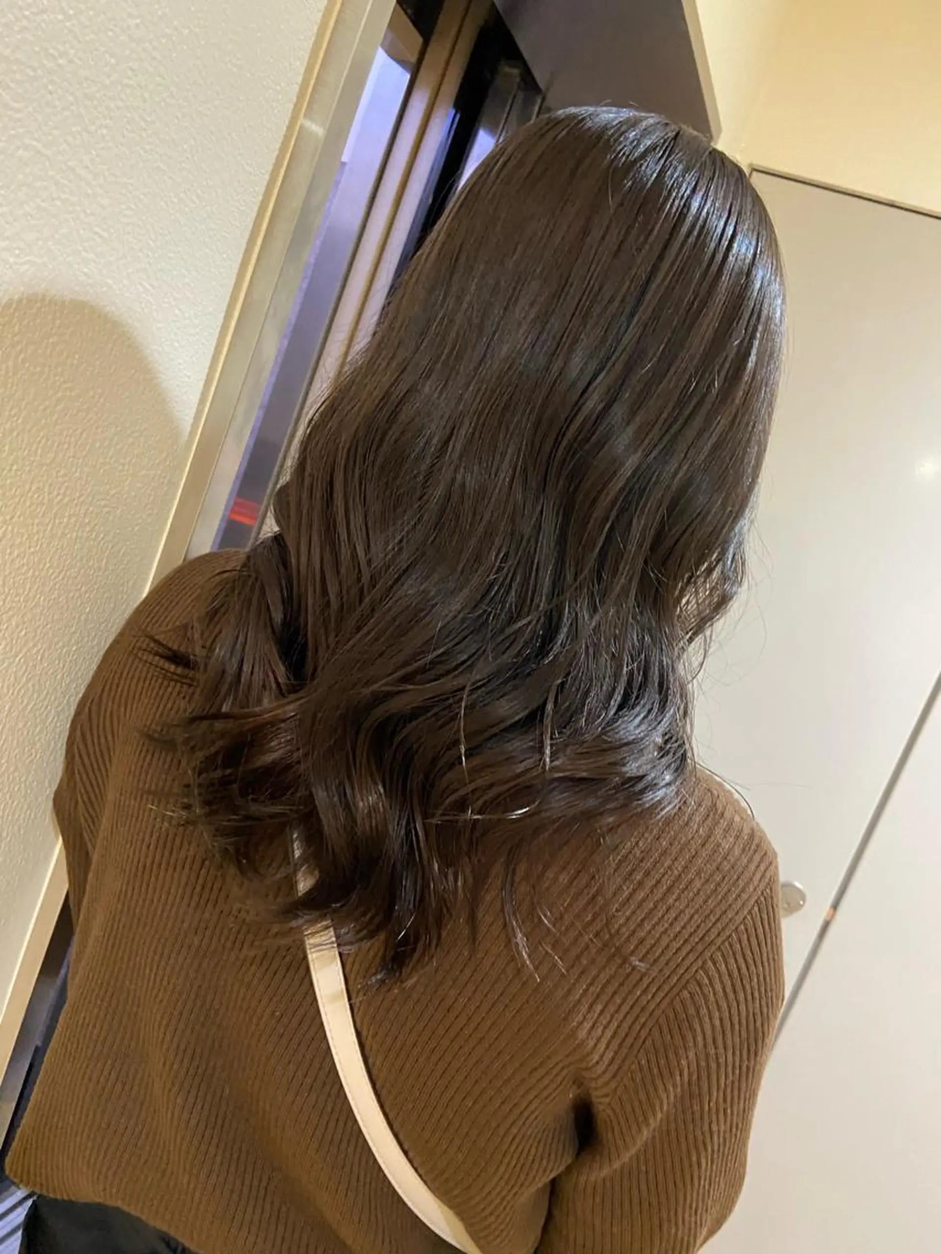 カラー 透明感カラー 大塚 夏生のヘアスタイル