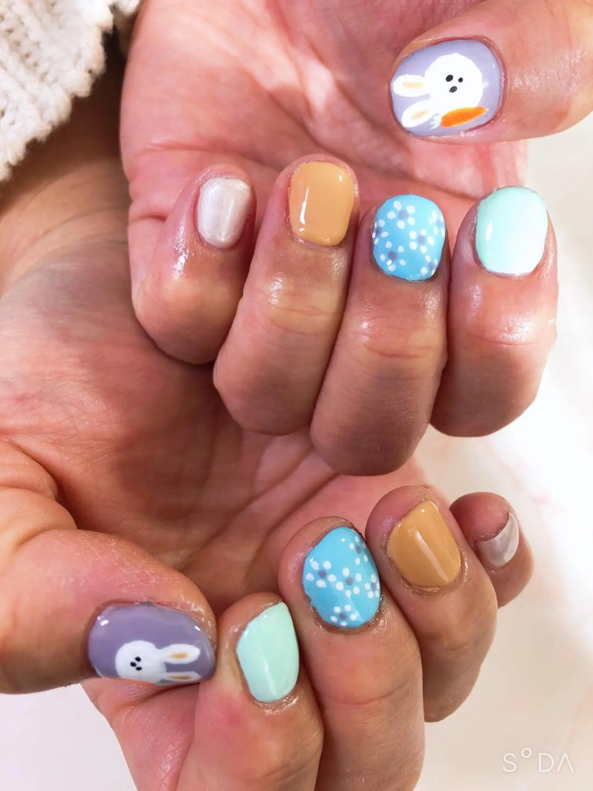 ネイル ハンドネイル フットネイル miwa ミワのネイルデザイン