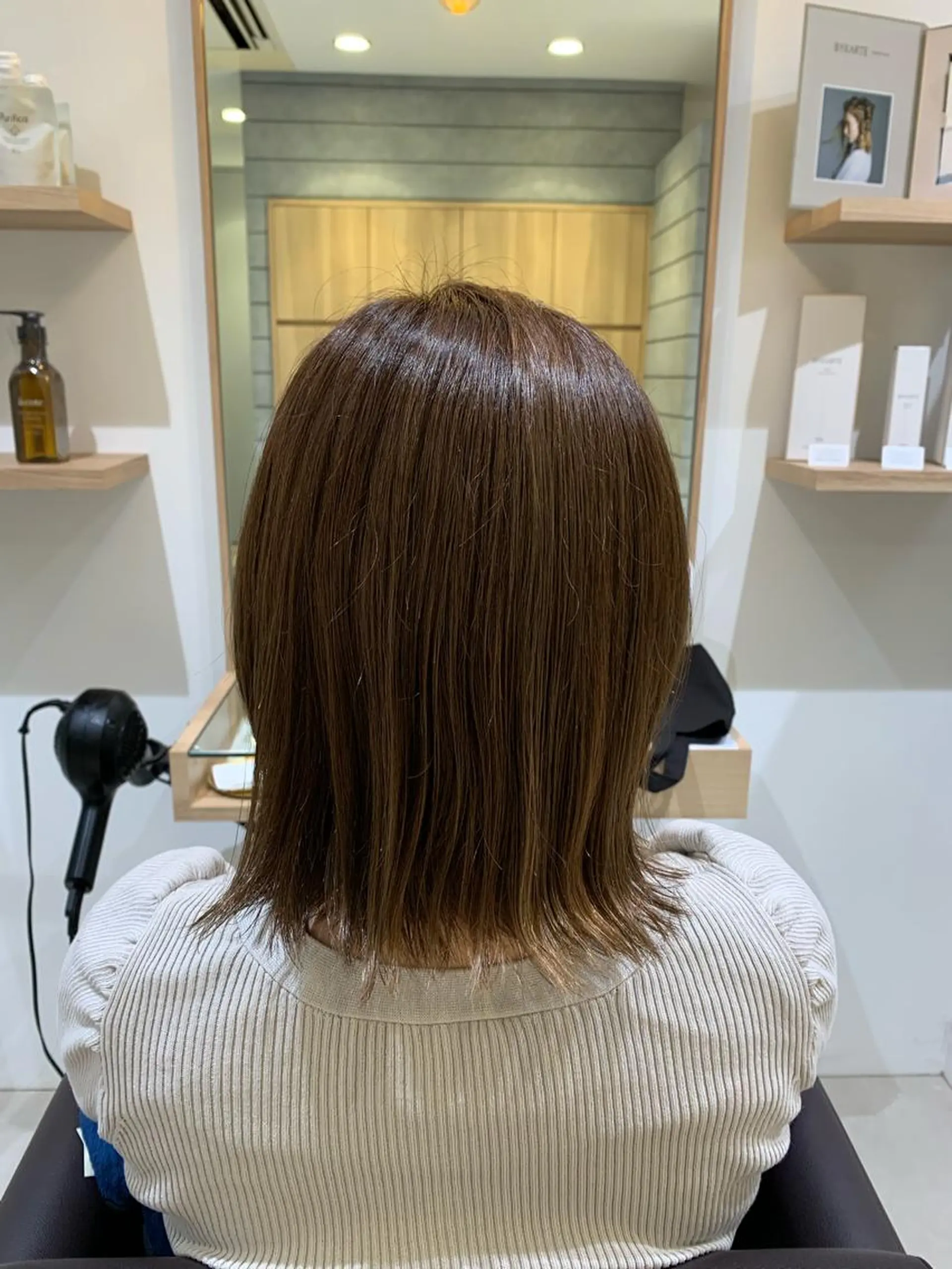 ミディアム カット ヘアカラー トリートメント 大姶良 友輝の眉毛・アイブロウイメージ