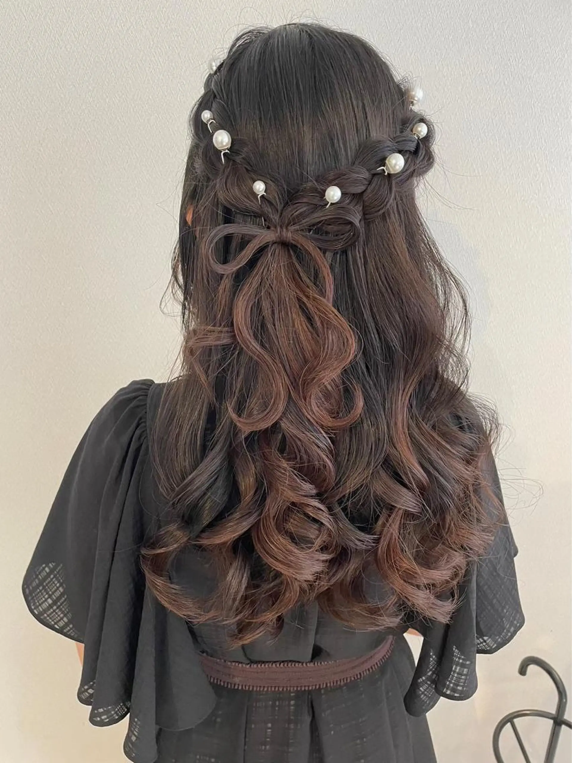 ロング 倉地 更彩のヘアスタイル