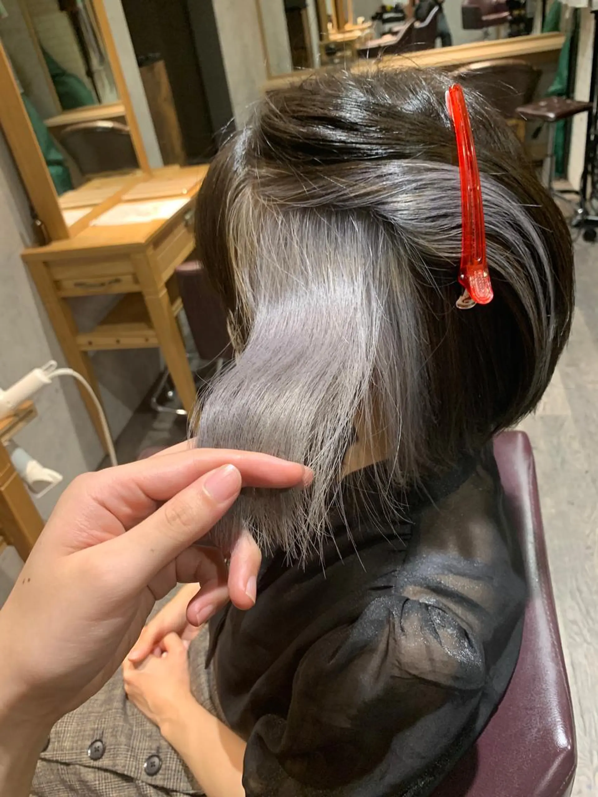 ショート カラー ヘアカラー 中川歩　髪質改善 ツヤカラー【横浜】のヘアスタイル