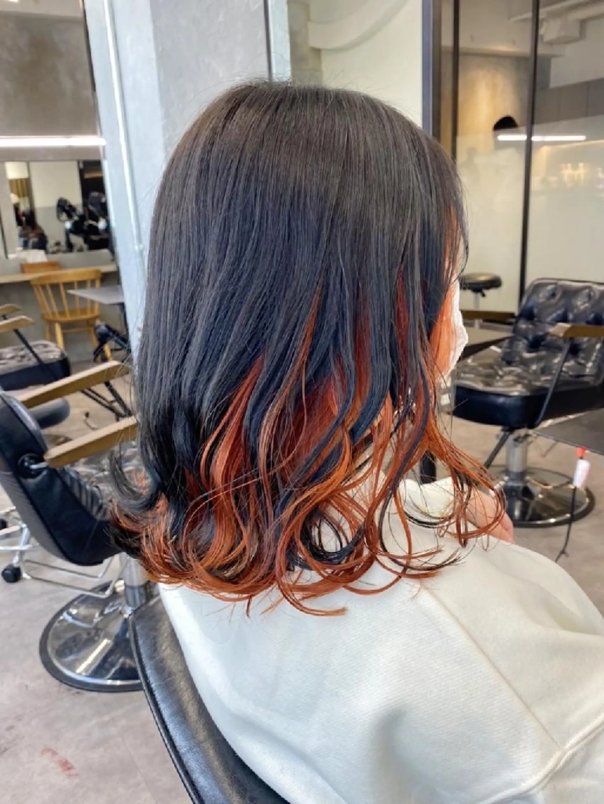 セミロング ヘアカラー ✨本日空きあります✨ 遠田コウヘイ🌟のヘアスタイル