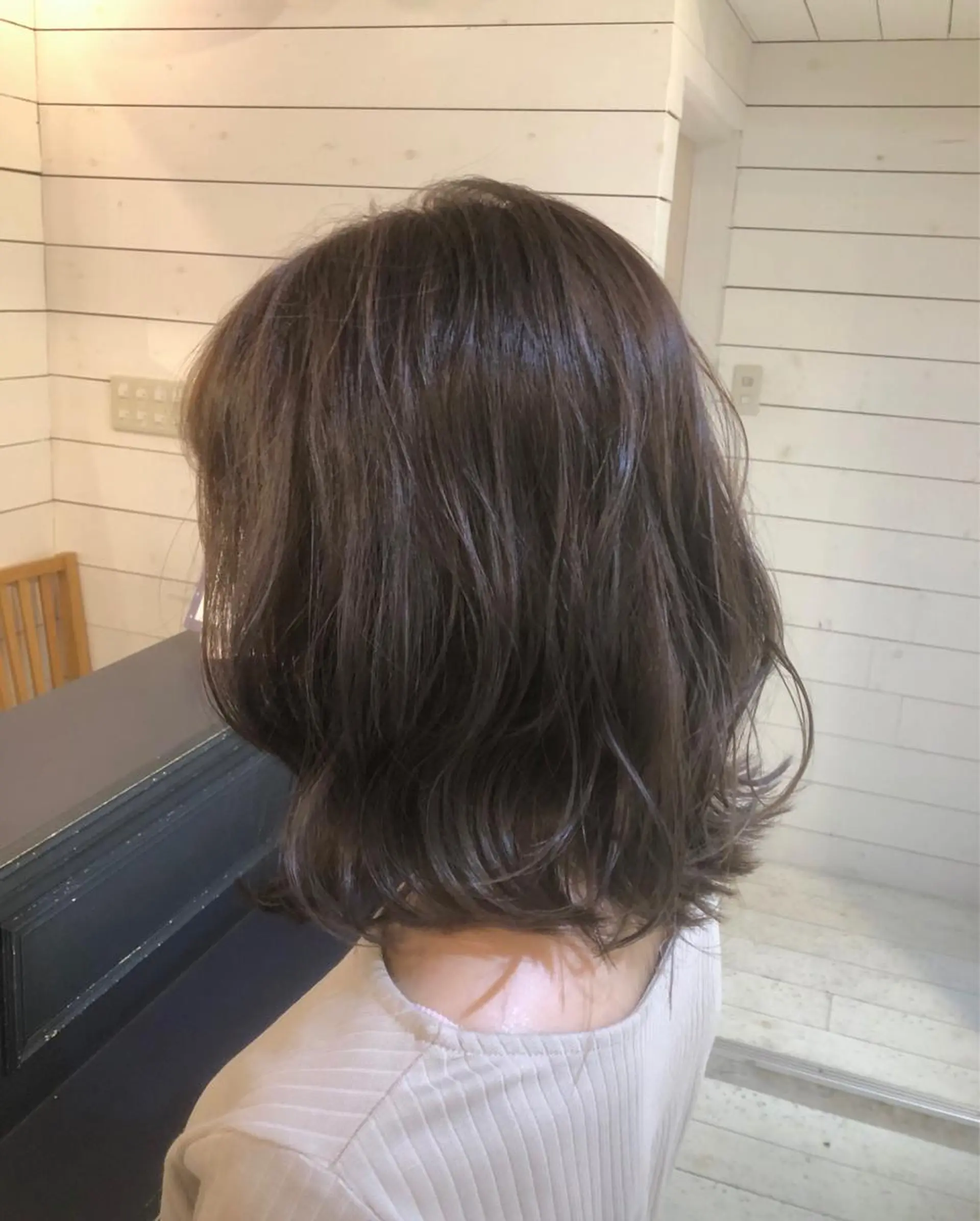 ミディアム カラーアンドケアリタ kitamuuuのヘアスタイル