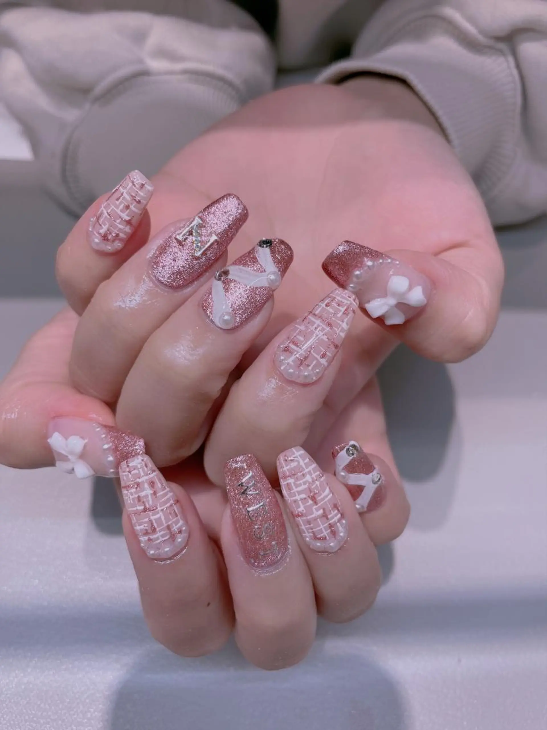 ネイル 長さだし専門店 M2　rikaのネイルデザイン