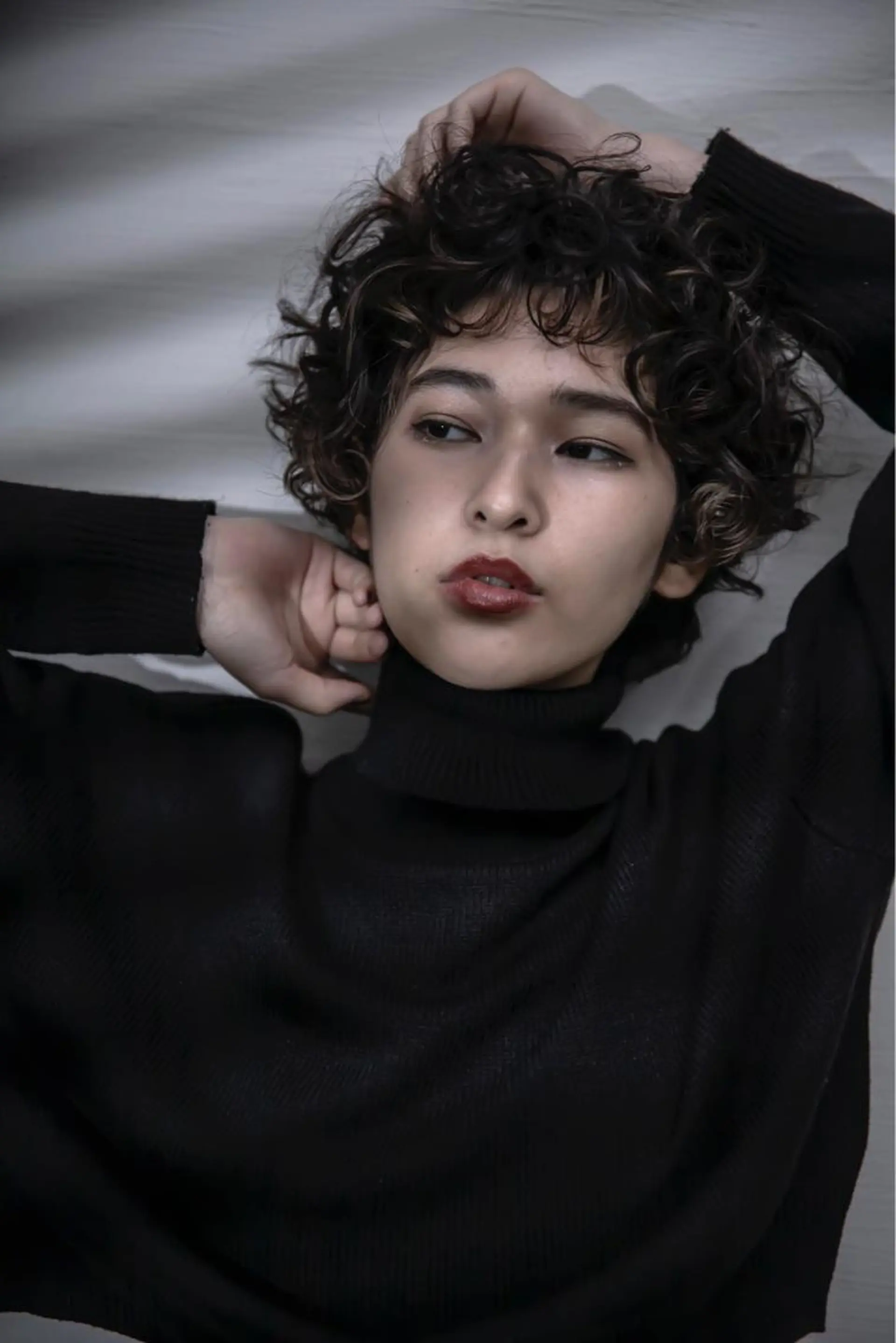 ショート パーマ パーマ hair design girl所属・［girl］ MIKIのヘアスタイル