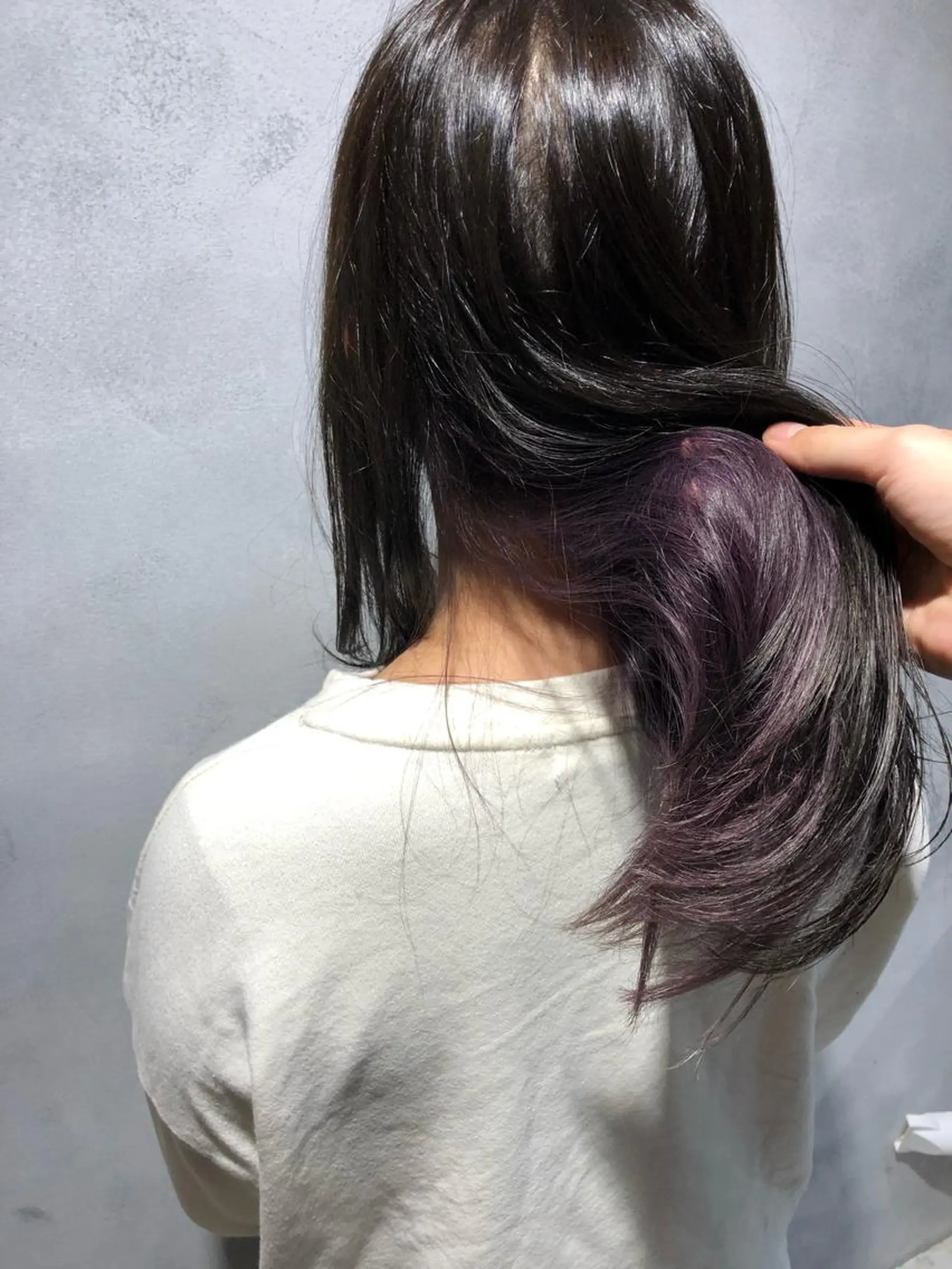 カラー インナーカラー シンカ 表参道のヘアスタイル