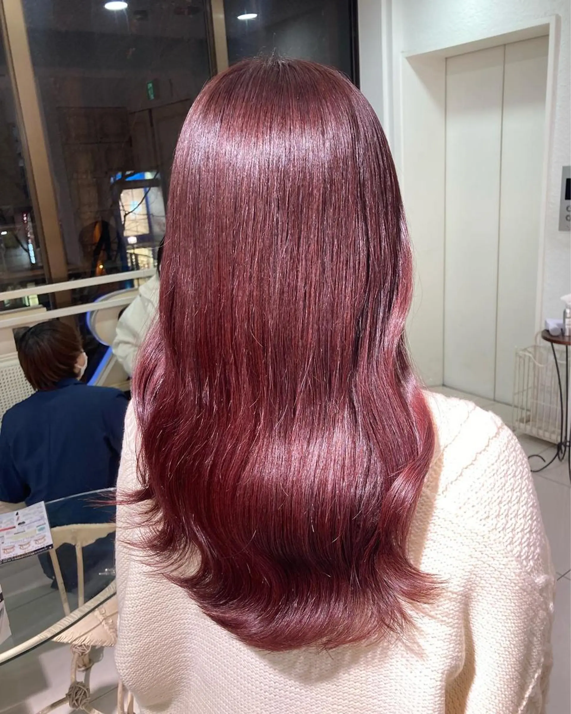 ロング カラー ヘアカラー トリートメント 🇰🇷韓国風艶髪✨ 髪質改善 倉岡しおんのヘアスタイル