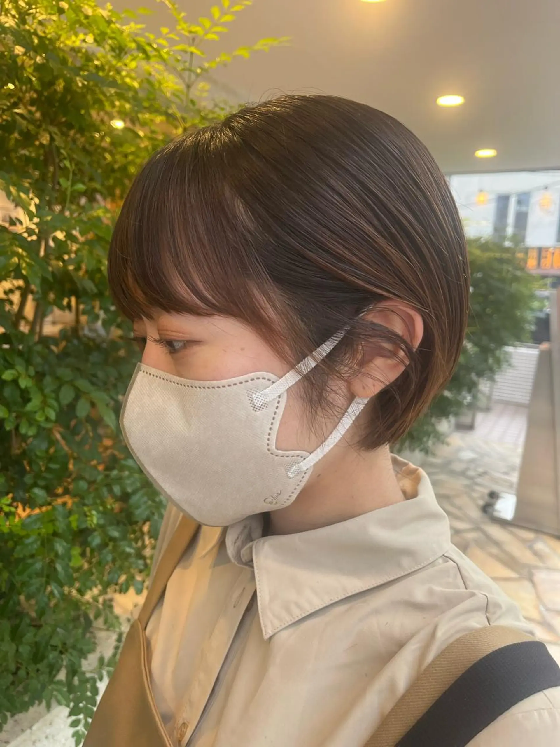 ショート ショートヘア ⬛️⬜️髪質改善⬛️ ⬜️藤川慎太郎のヘアスタイル