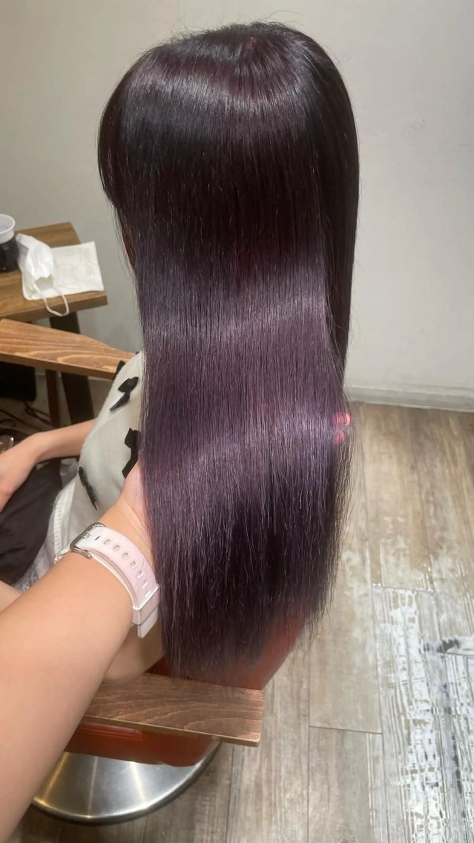 セミロング カラー カット ヘアカラー トリートメント Blanche by artina川崎店所属・ゆう🫧 透明感/ハイトーンのヘアスタイル