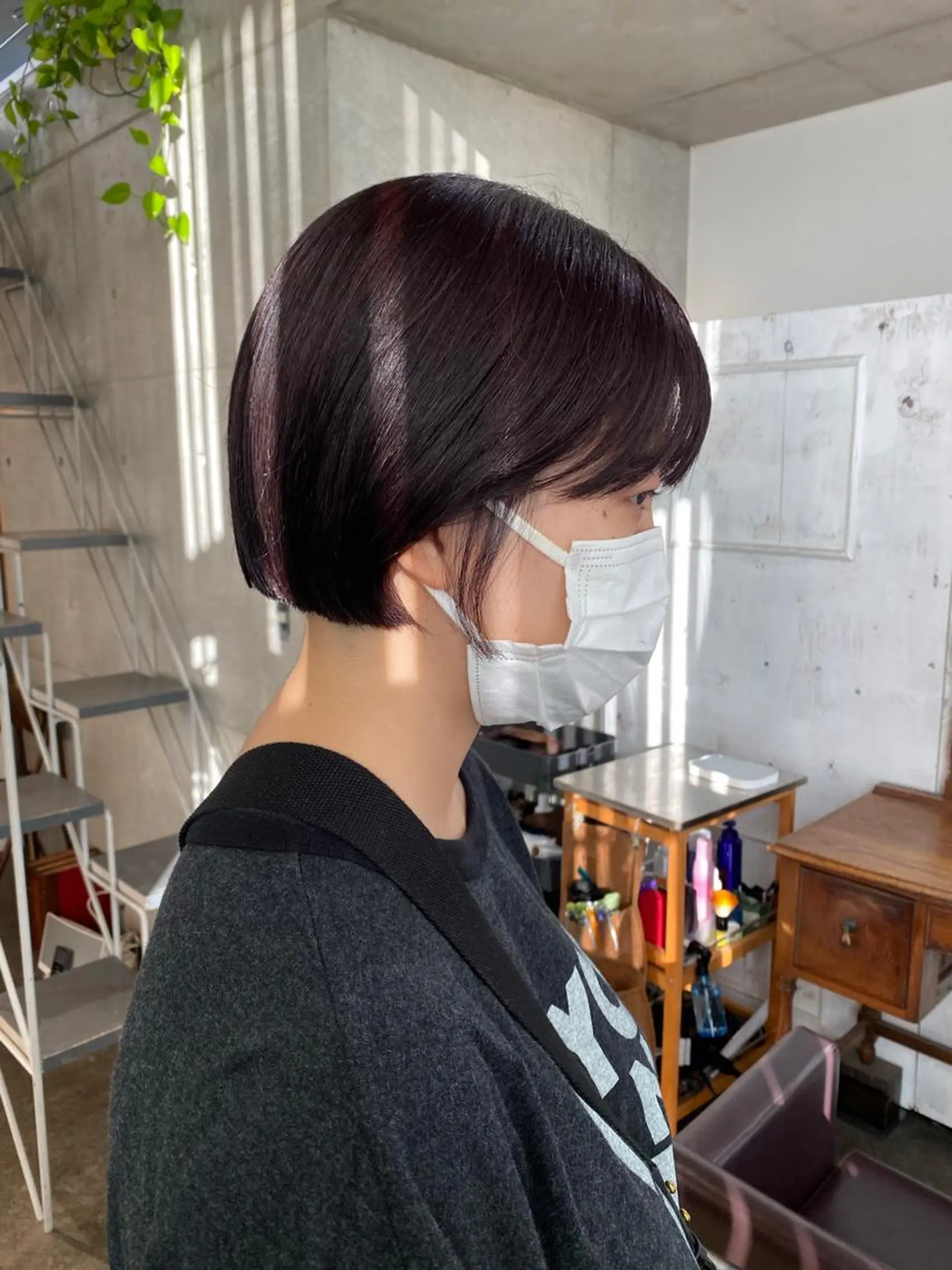 ショート カラー パーマ ヘアアレンジ メンズ キッズ ネイル マツエク・マツパ モリモト サナのヘアスタイル