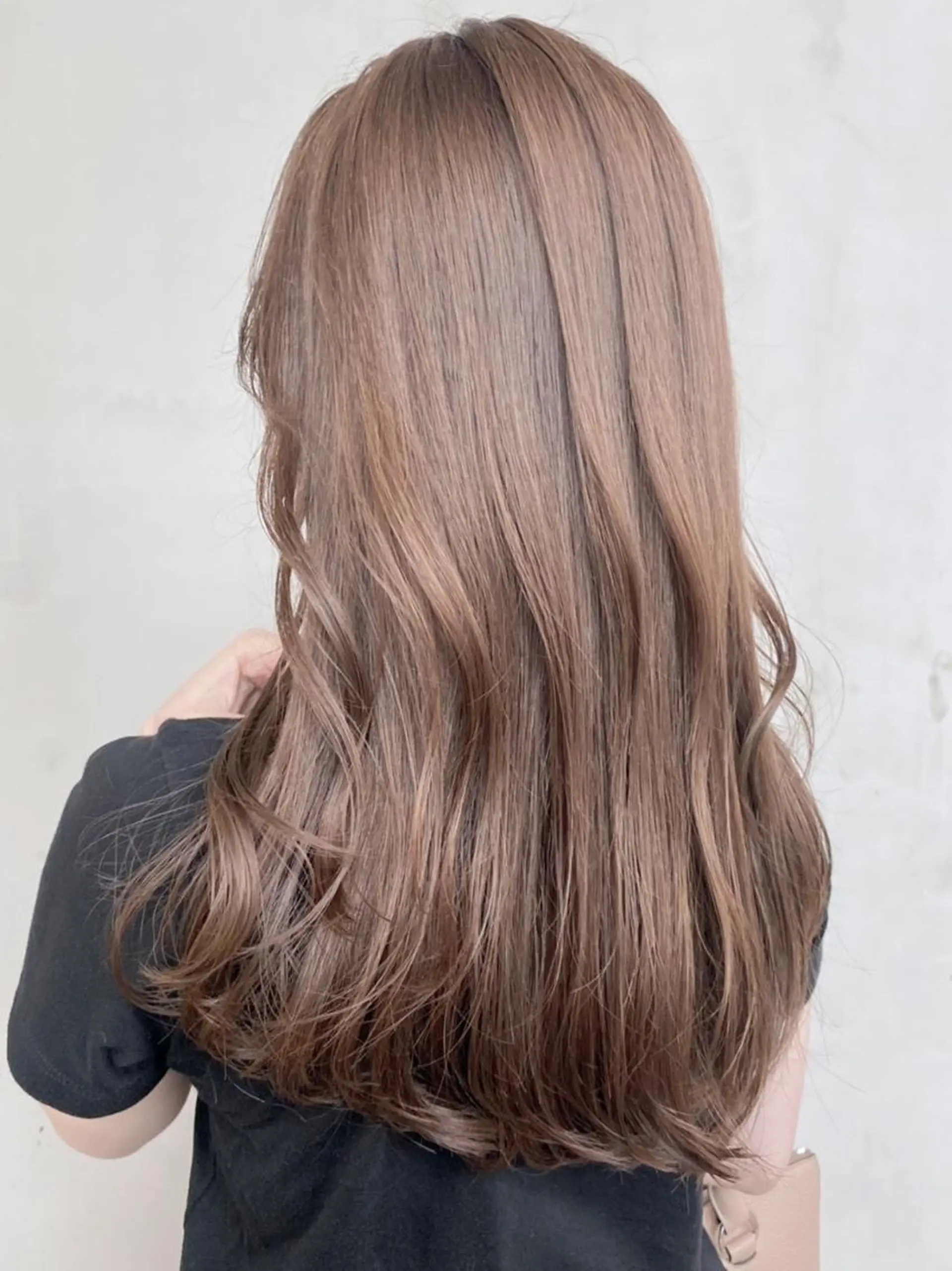 セミロング カラー パーマ ヘアアレンジ ベージュカラー ITbyALBUM 浦和店のヘアスタイル