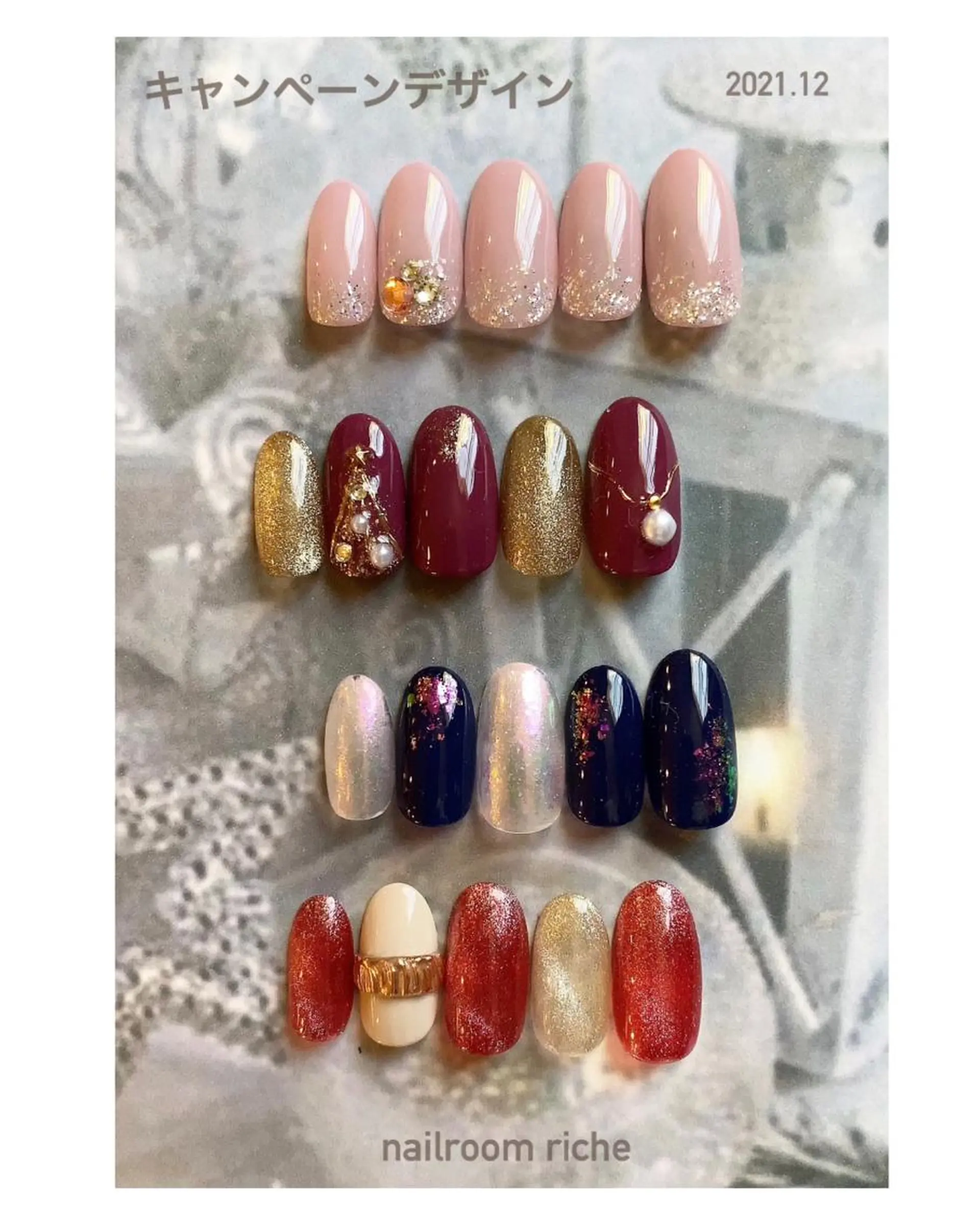 ネイル ハンドネイル nailroom richeのネイルデザイン