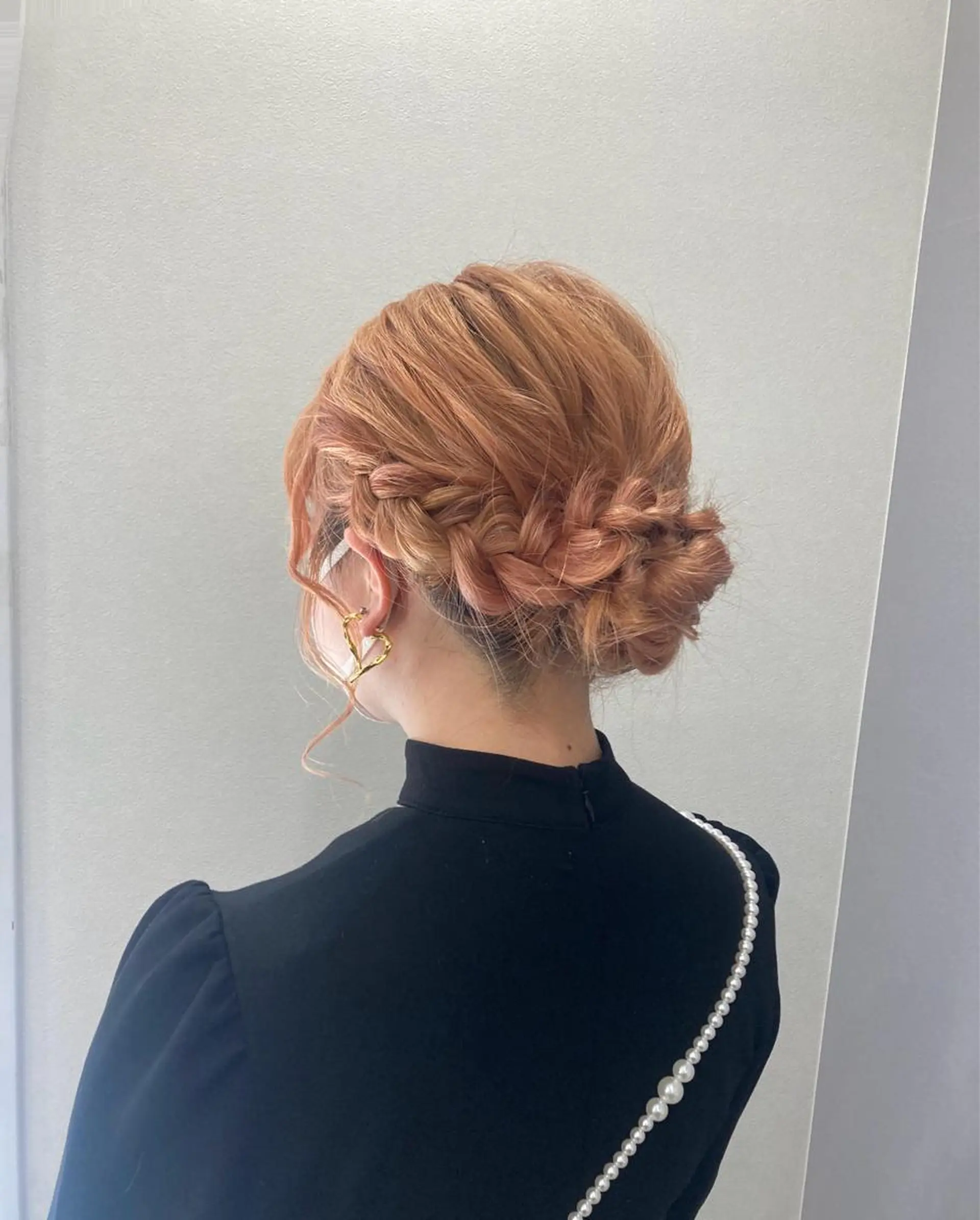 ミディアム ヘアアレンジ お団子ヘア ポニーテール 簡単アレンジ 韓国風ヘア 韓国メイクサロン YUKINA東京のその他イメージ