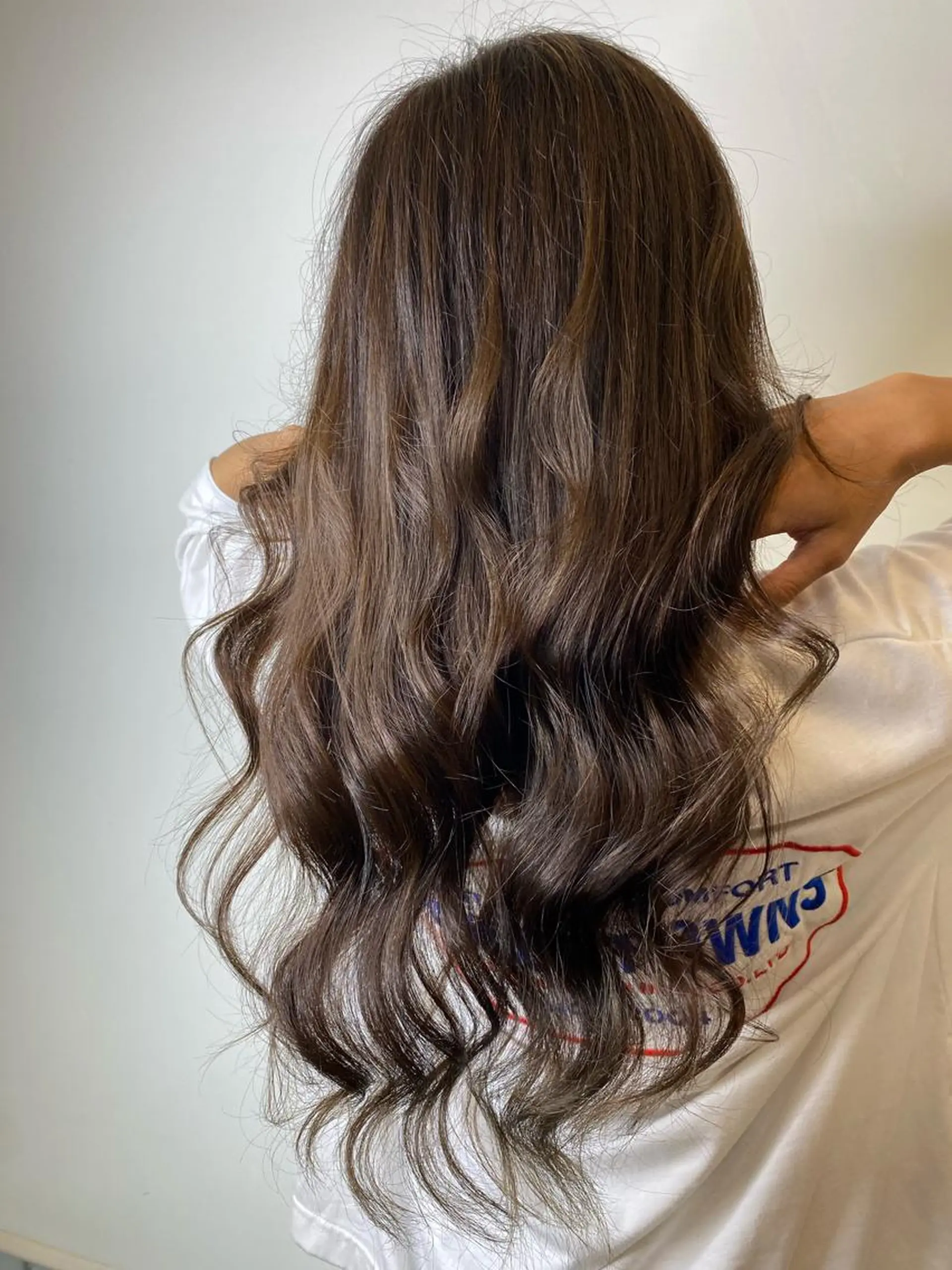 ロング カット ヘアカラー トリートメント エクステ ヘッドスパ ヘアセット プルエク/clana ♡marinのヘアスタイル