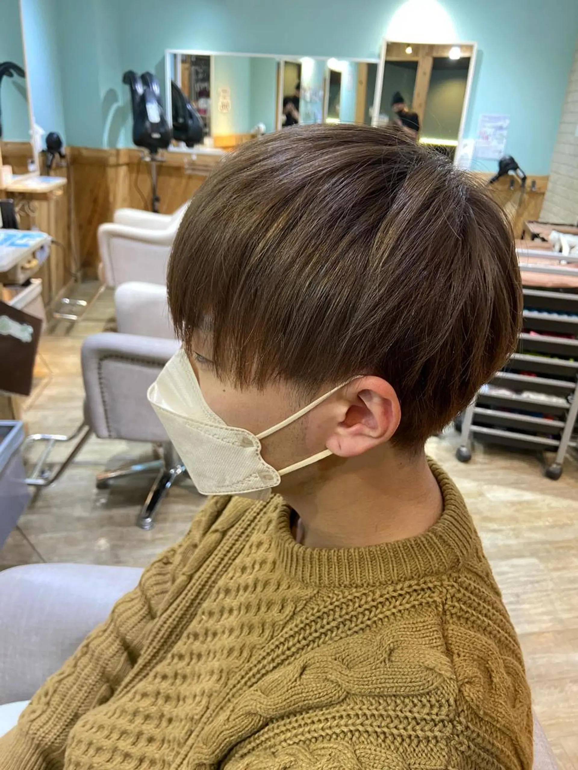 ショート カラー メンズ CORE masaのヘアスタイル