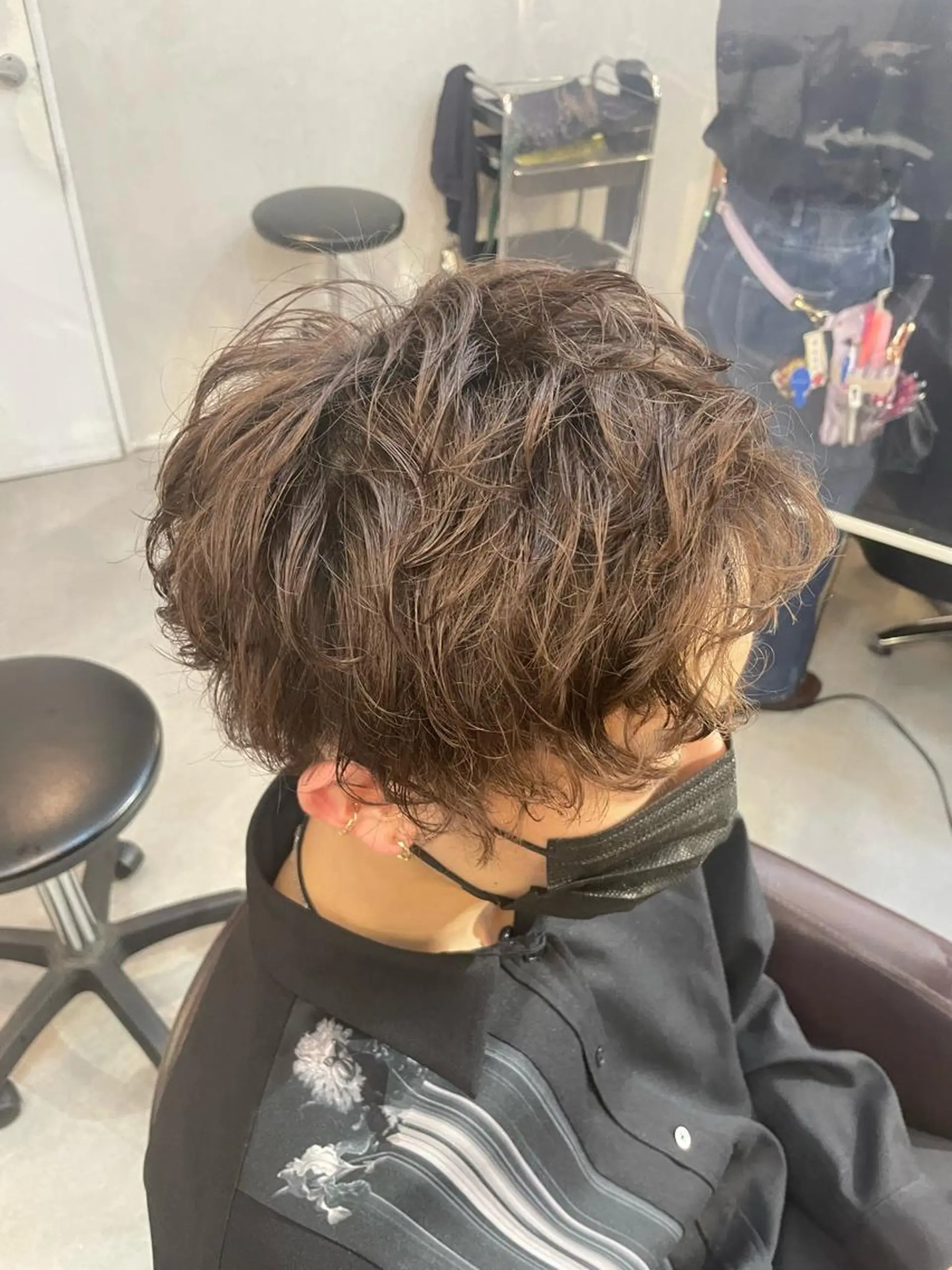 ショート トレンド透明感カラー ☘️大貫 昂涼🐹のヘアスタイル