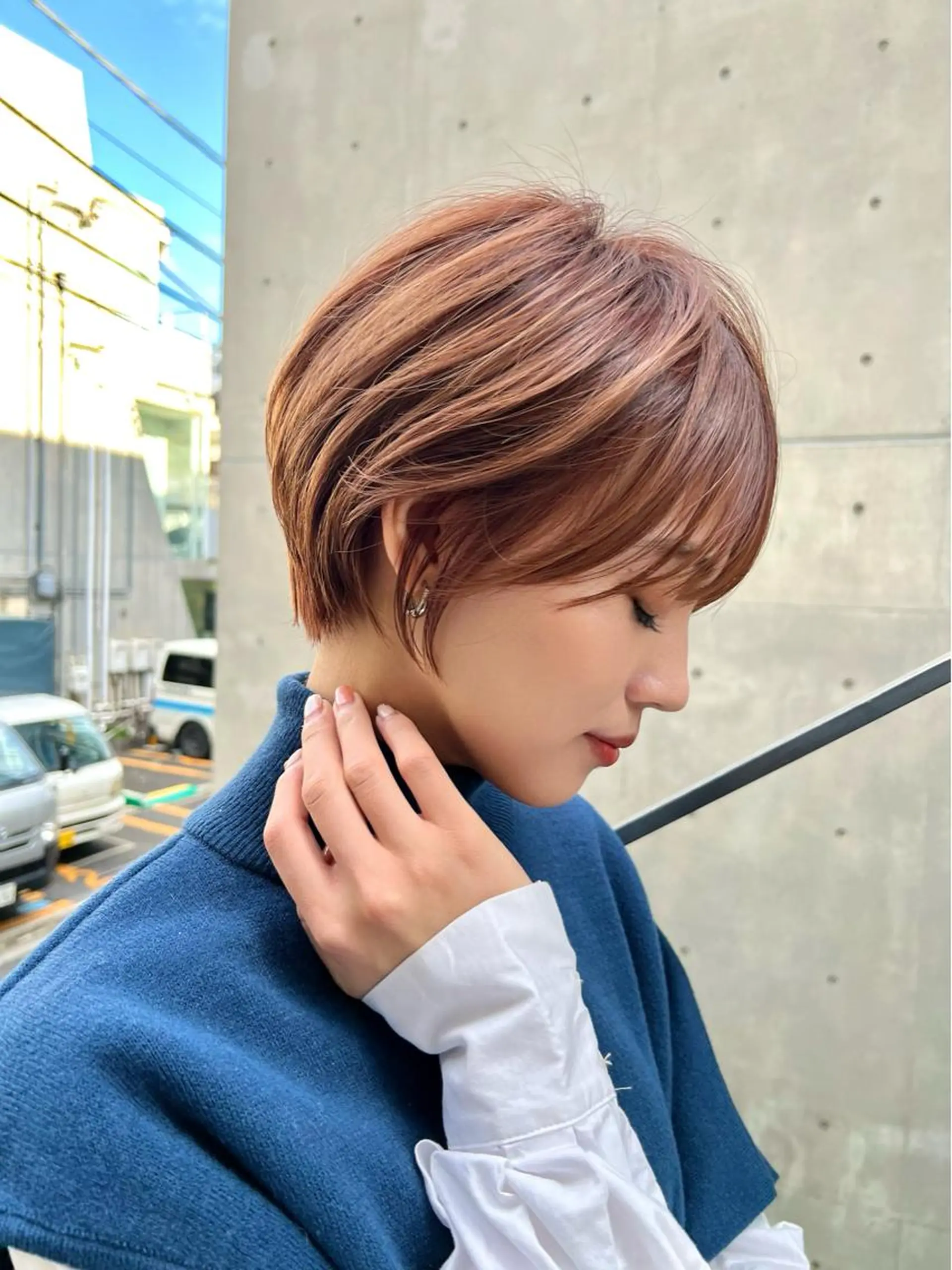 ショート 銀座似合わせショート 広瀬和輝のヘアスタイル