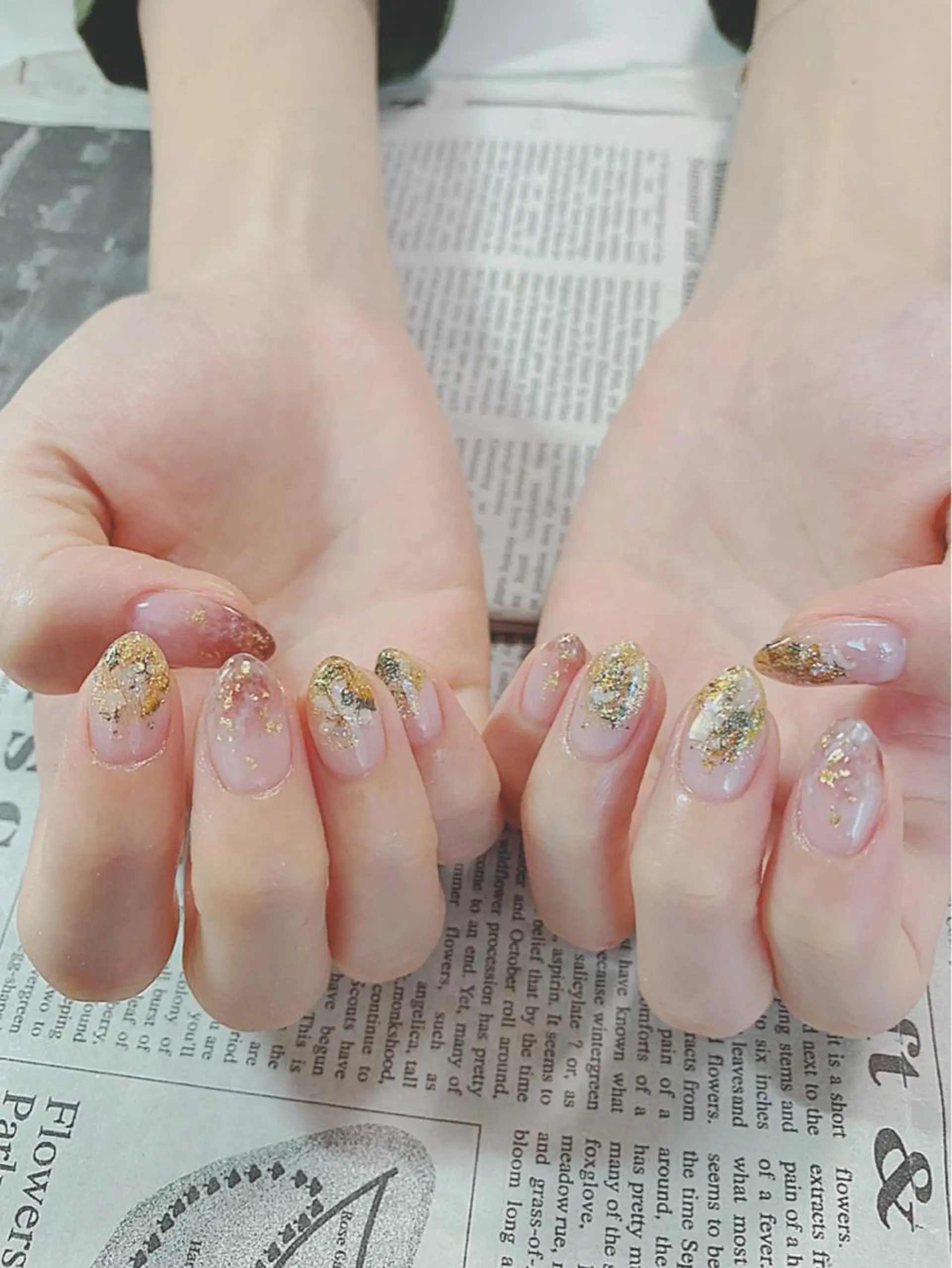 ネイル ハンドネイル ハンドケア 森山 舞のネイルデザイン