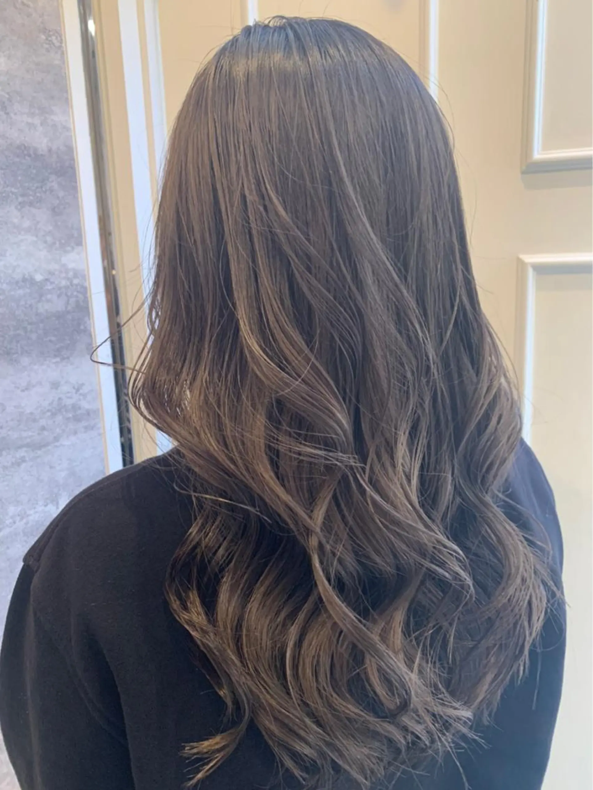 ロング カラー グレージュ 🫟Blanco🫟 Color&Careのヘアスタイル