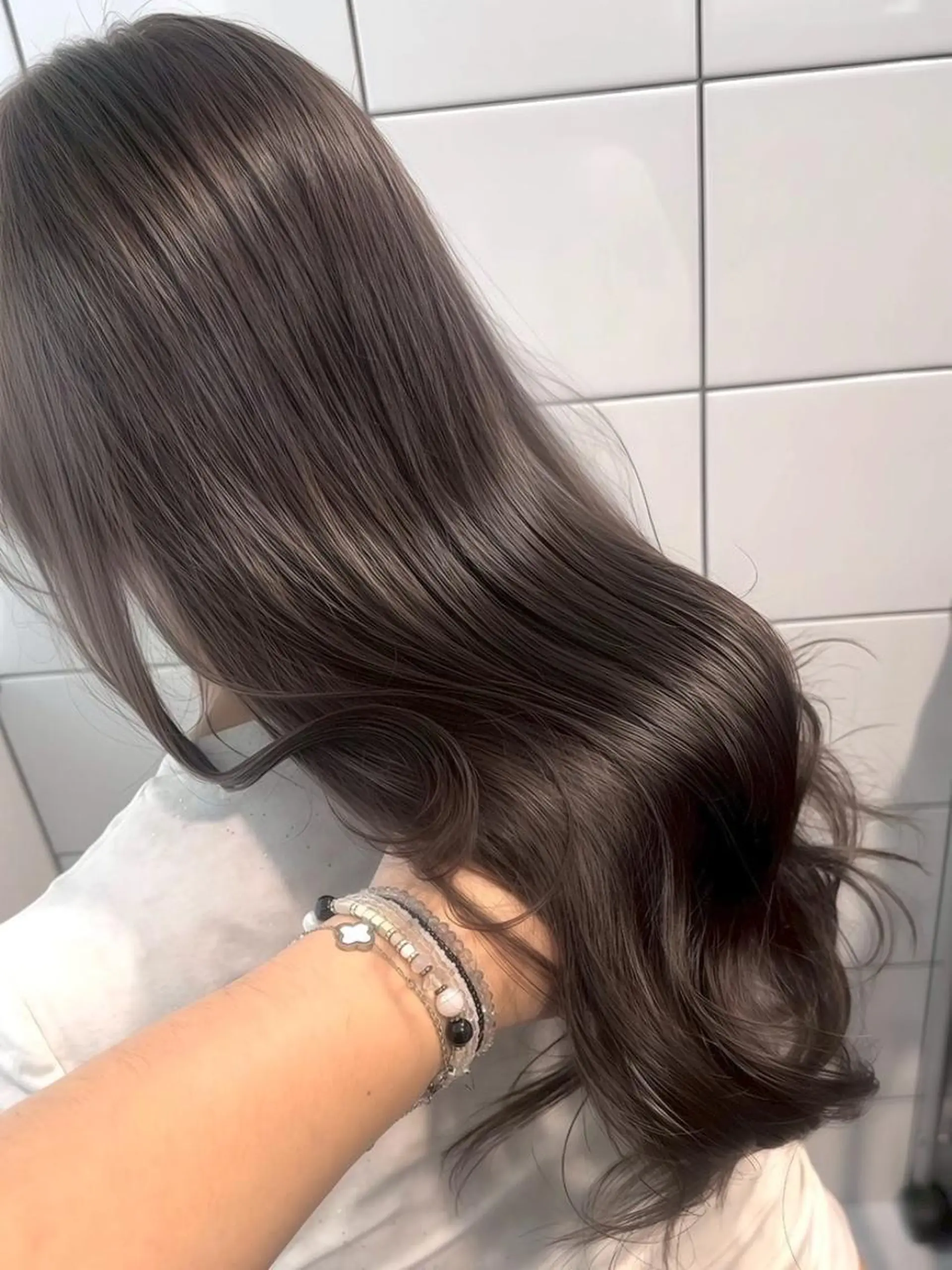 カラー *大人っぽ🏹韓国 トレンド💍銀座のヘアスタイル