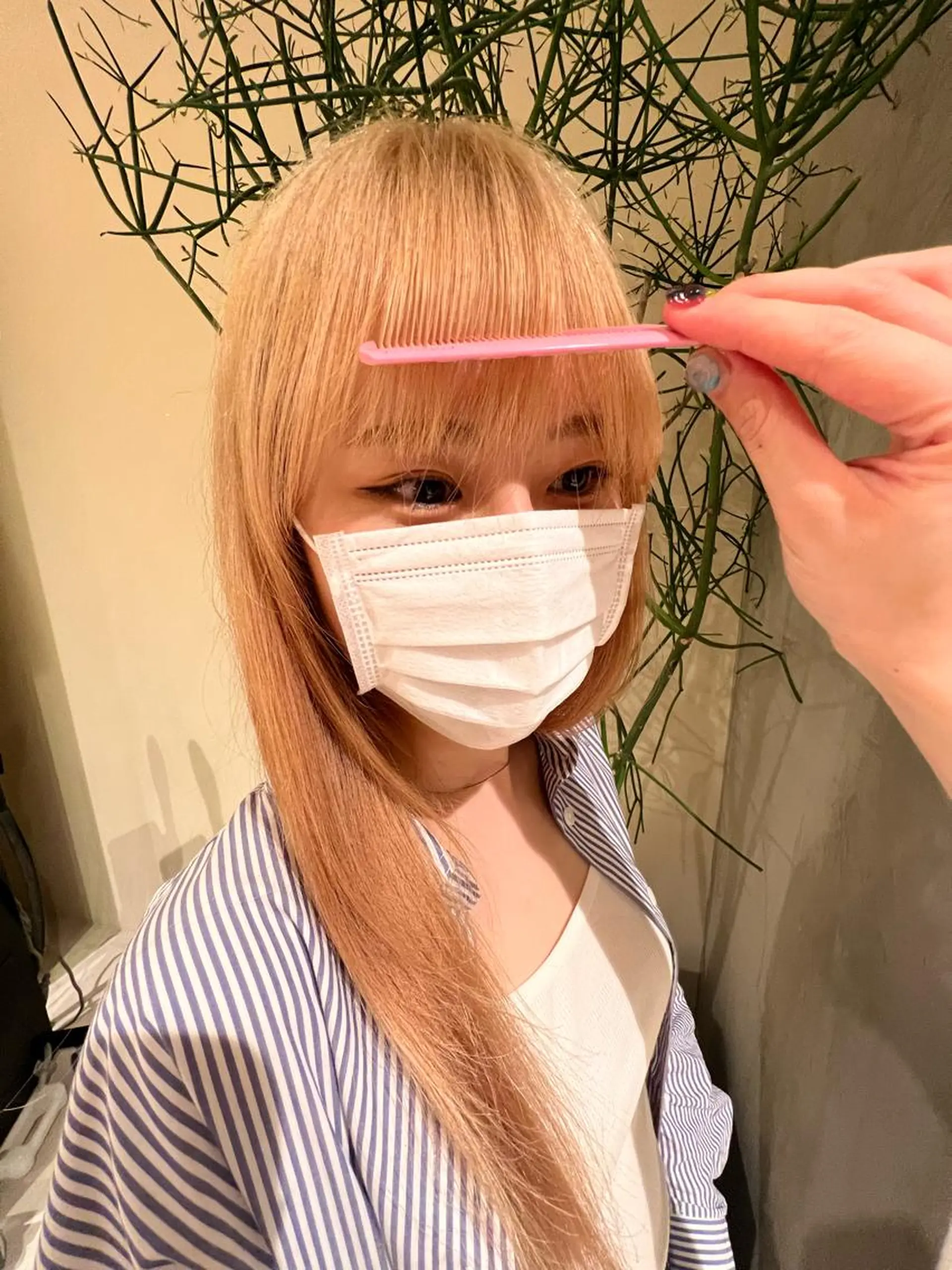 ロング レイヤーカット NERO加藤木麻彩のヘアスタイル