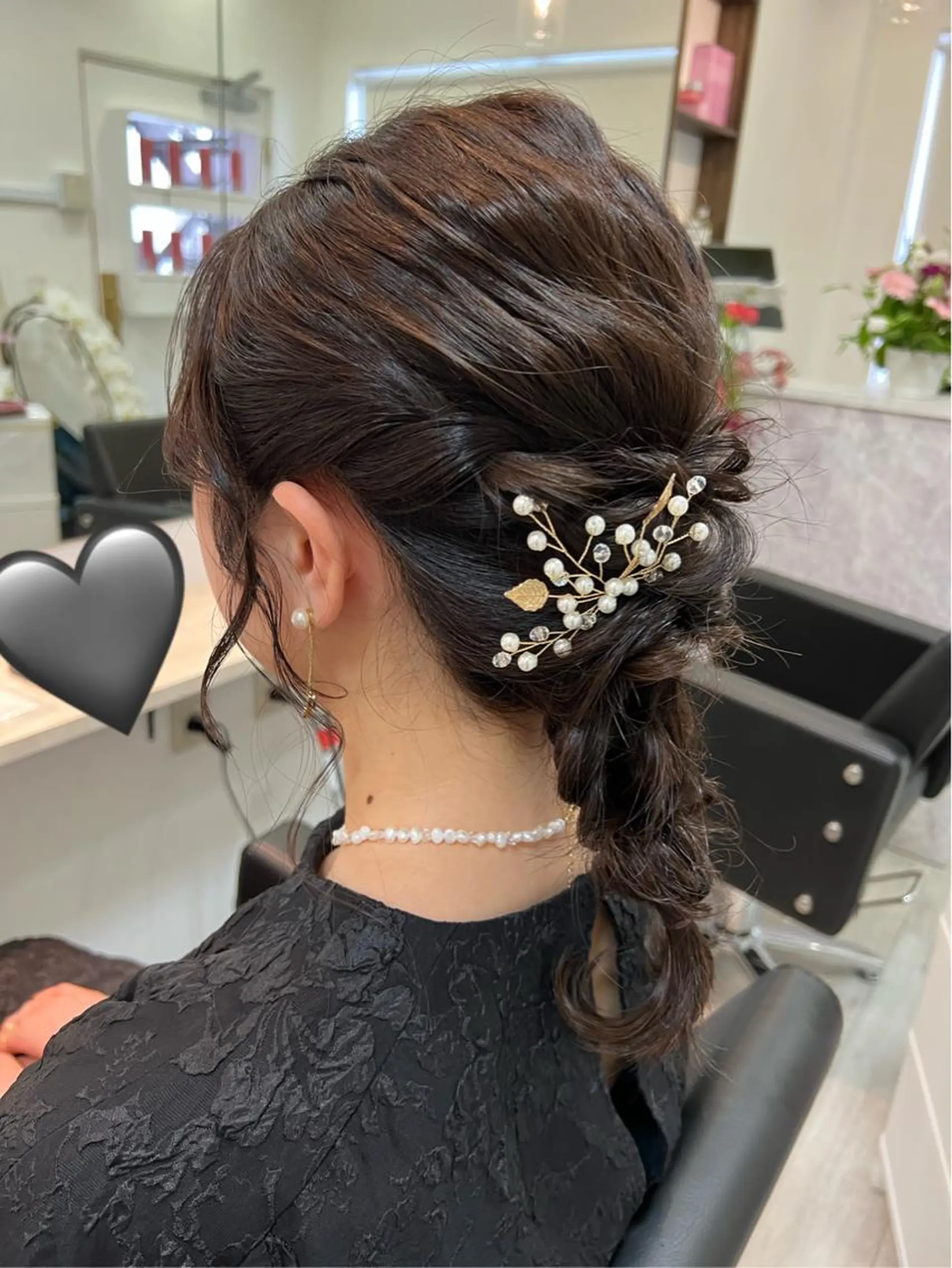 ヘアアレンジ 結婚式・ブライダル ヘアセット 🤍美髪×艶カラー RYOKO🤍のヘアスタイル