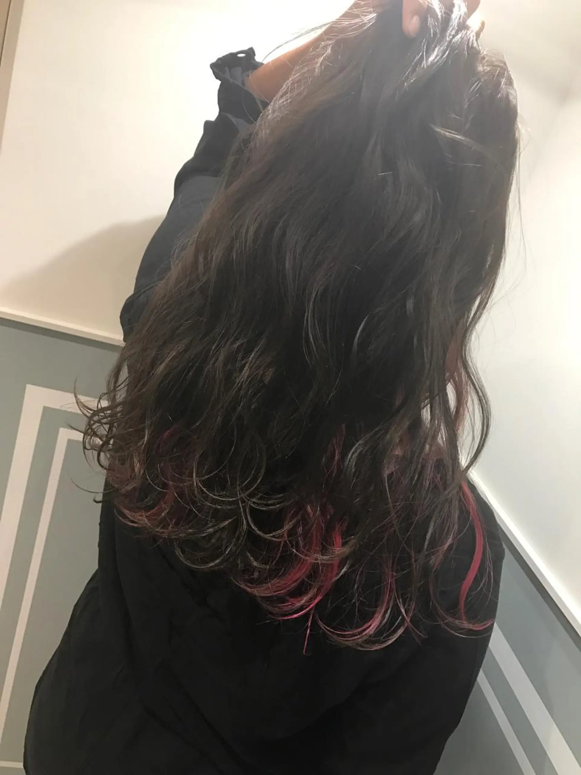 ロング カラー ヤマナカ エリカのヘアスタイル