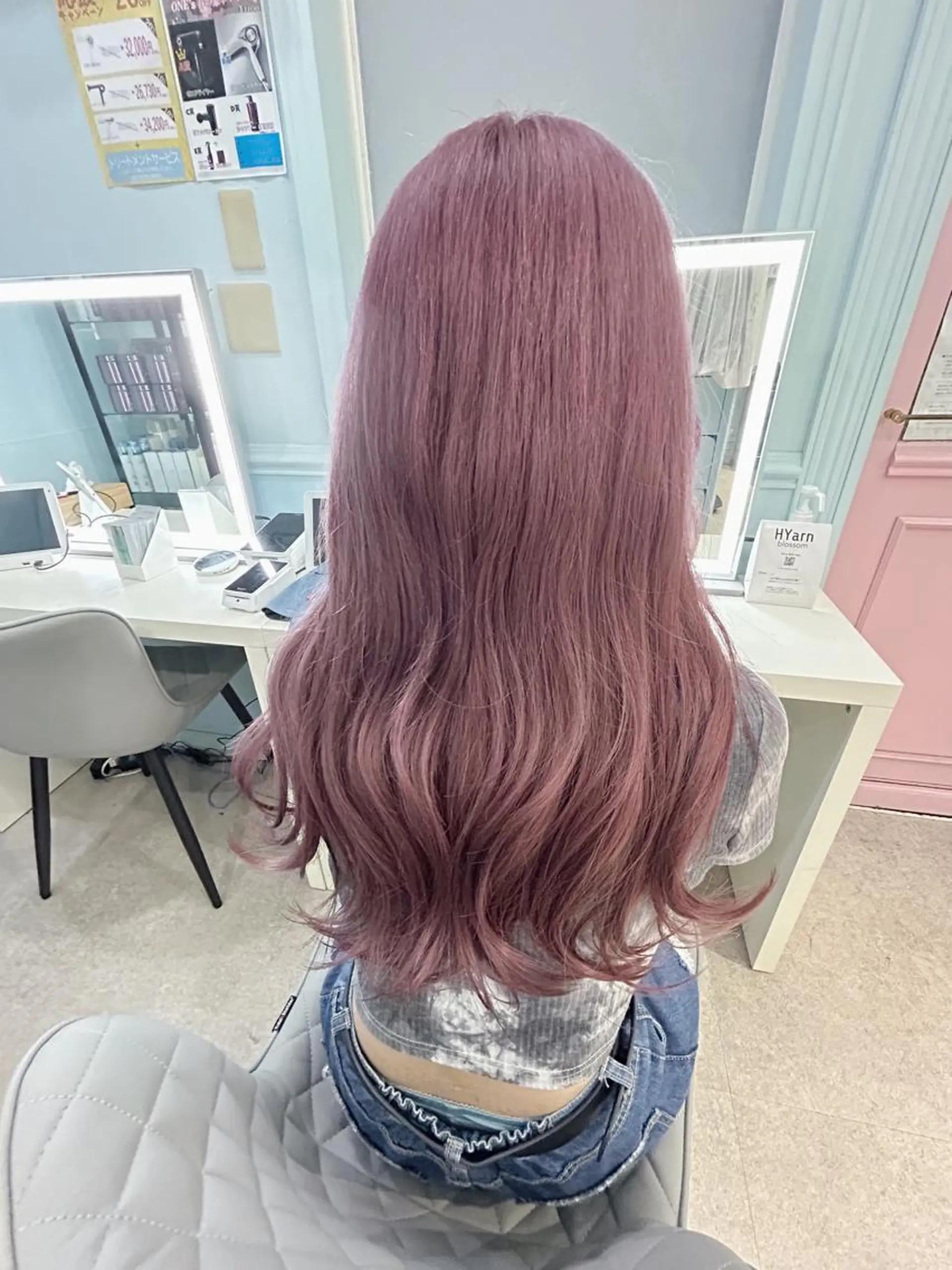 ロング カラー ヘアアレンジ カット ヘアカラー 💕ブリーチ/ヘアメ 🎀YUUKAのヘアスタイル