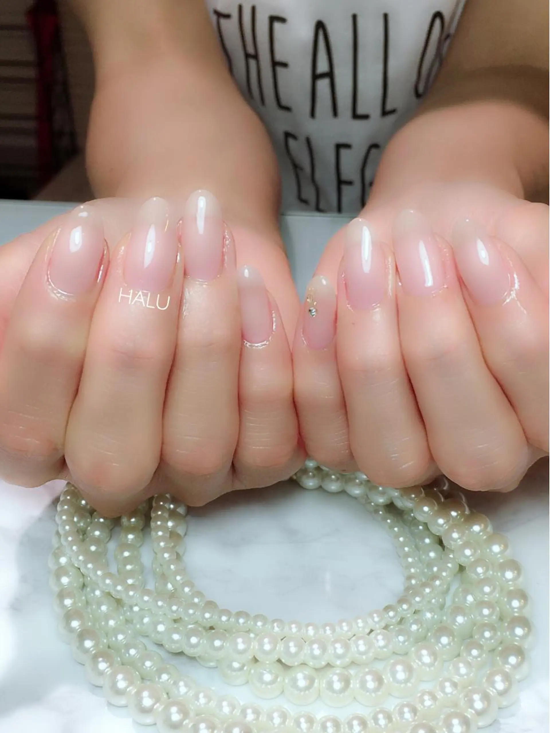 ネイル シンプルネイル HALU ハルのネイルデザイン