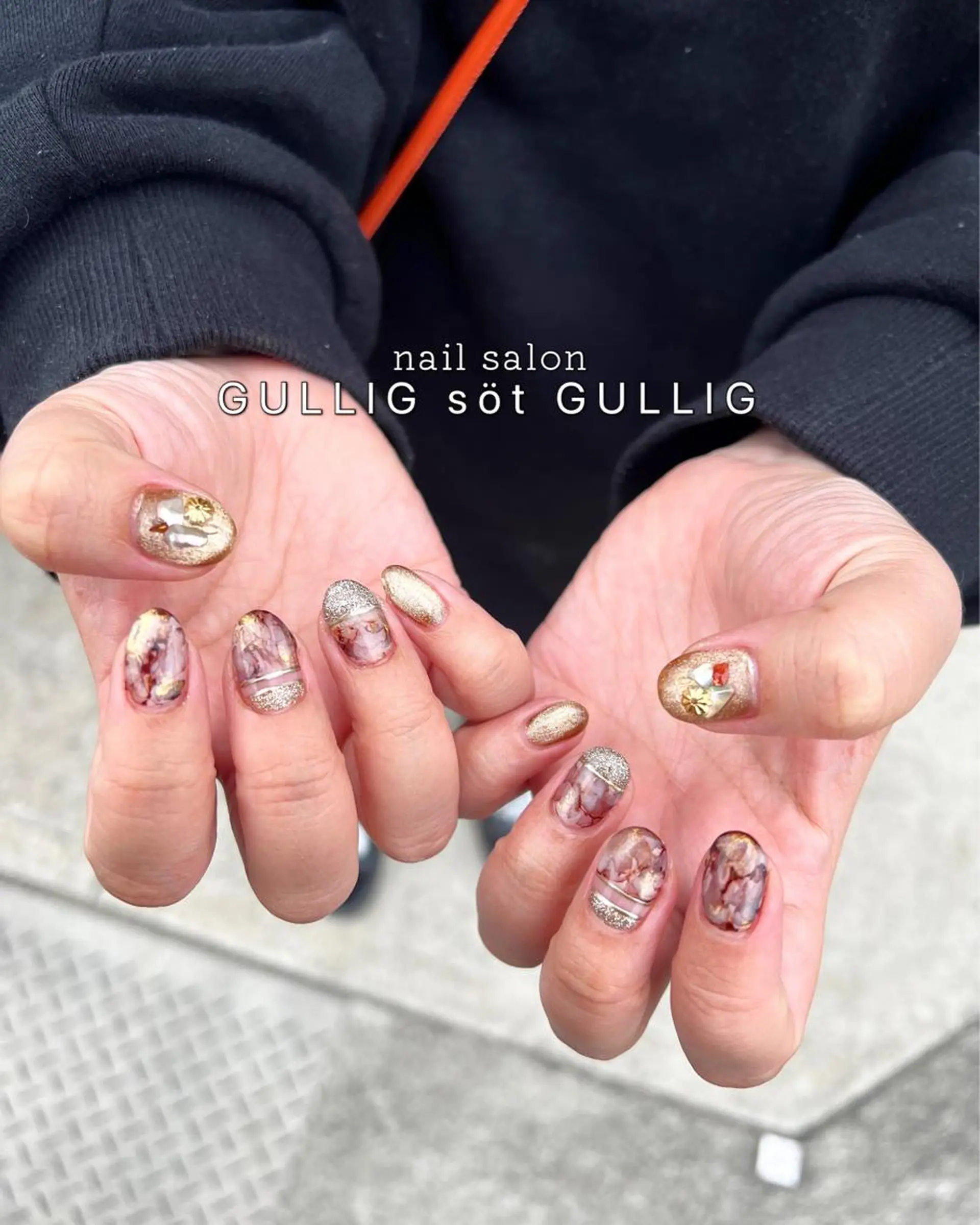ネイル ハンドネイル フットネイル GULLIG söt GULLIGのネイルデザイン